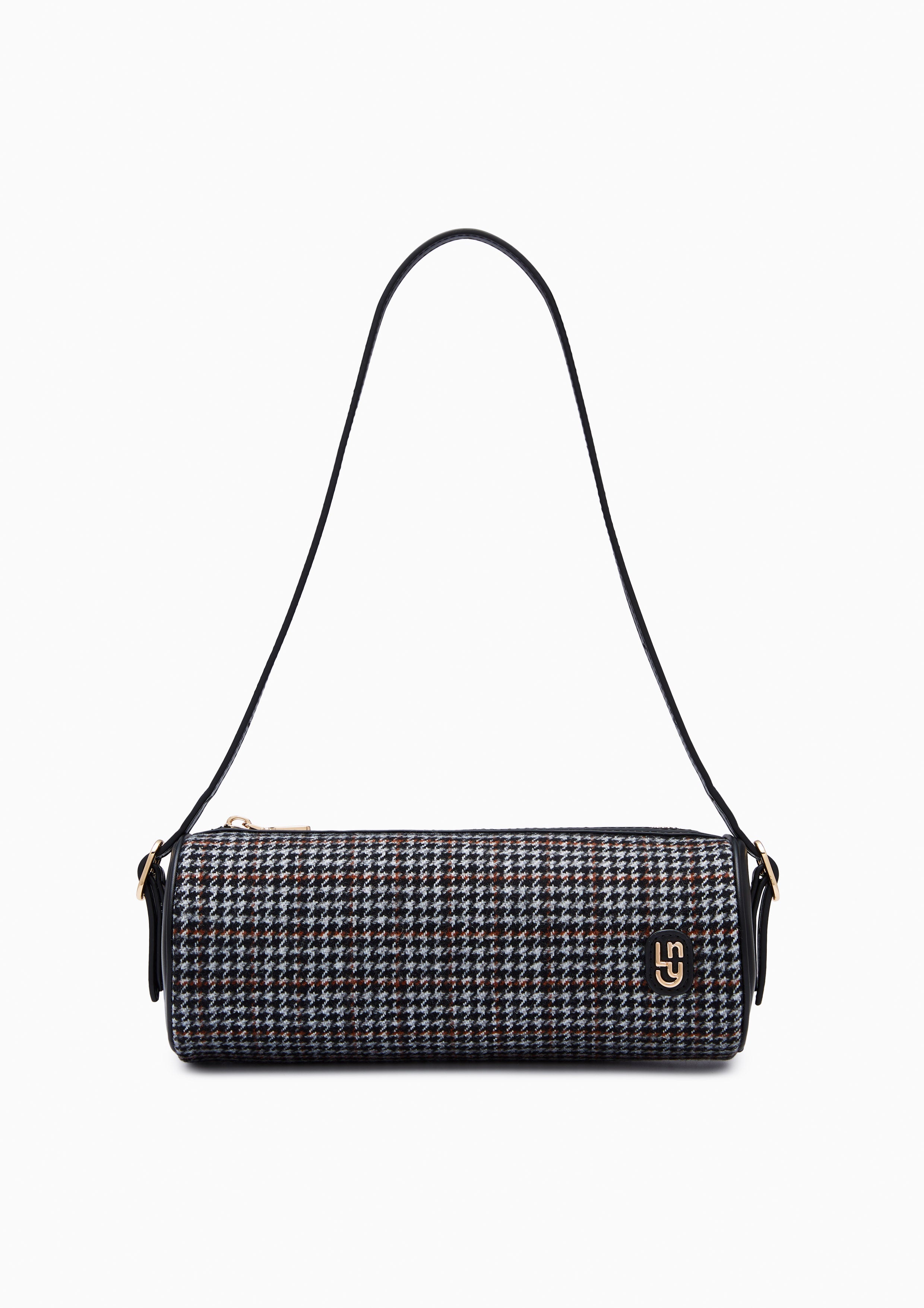 Moodie Round Baguette S Shoulder Bag - Black