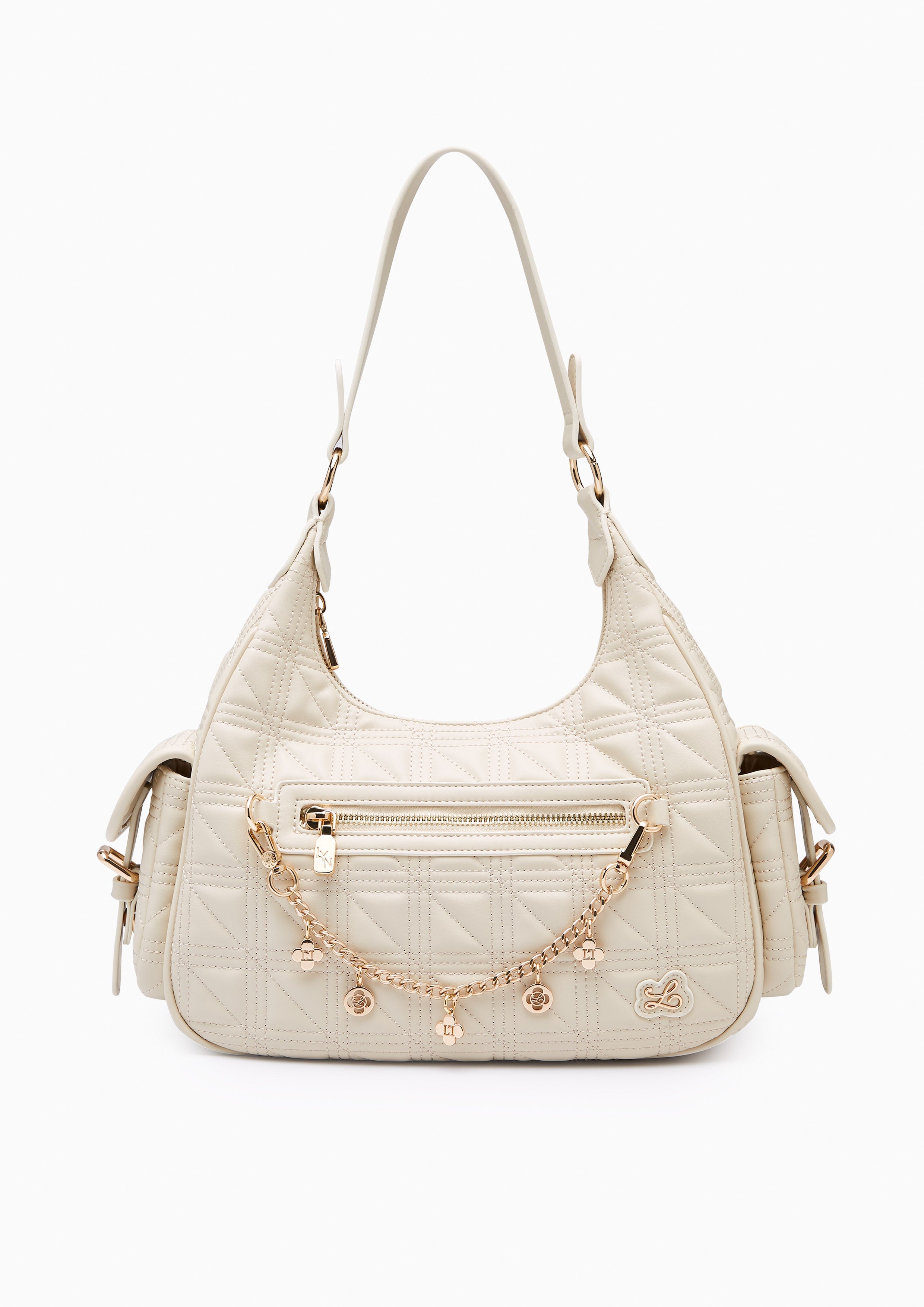 A-Ra L Shoulder Bag - Ivory