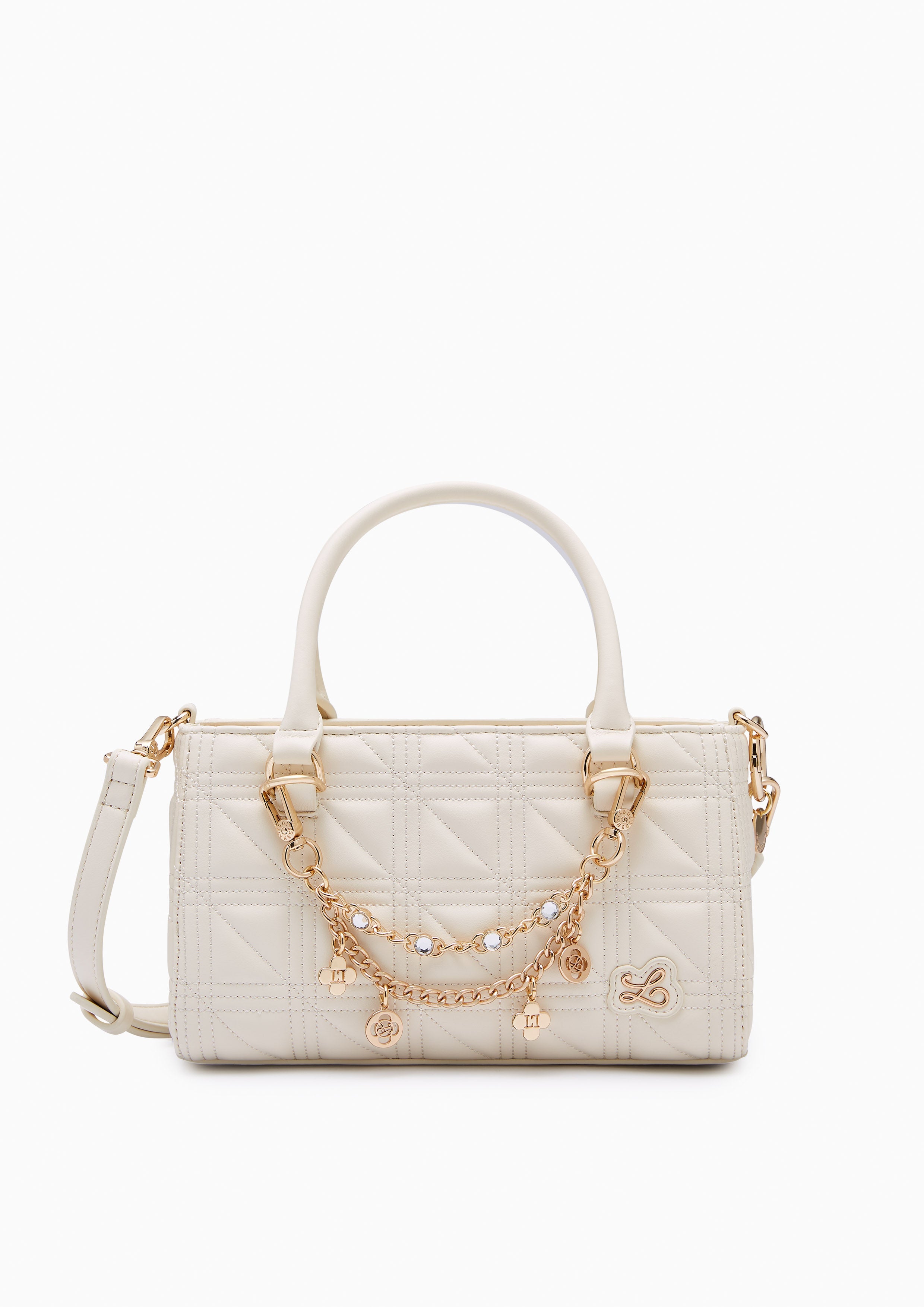 A-Ra Top Handle S Handbag - Ivory