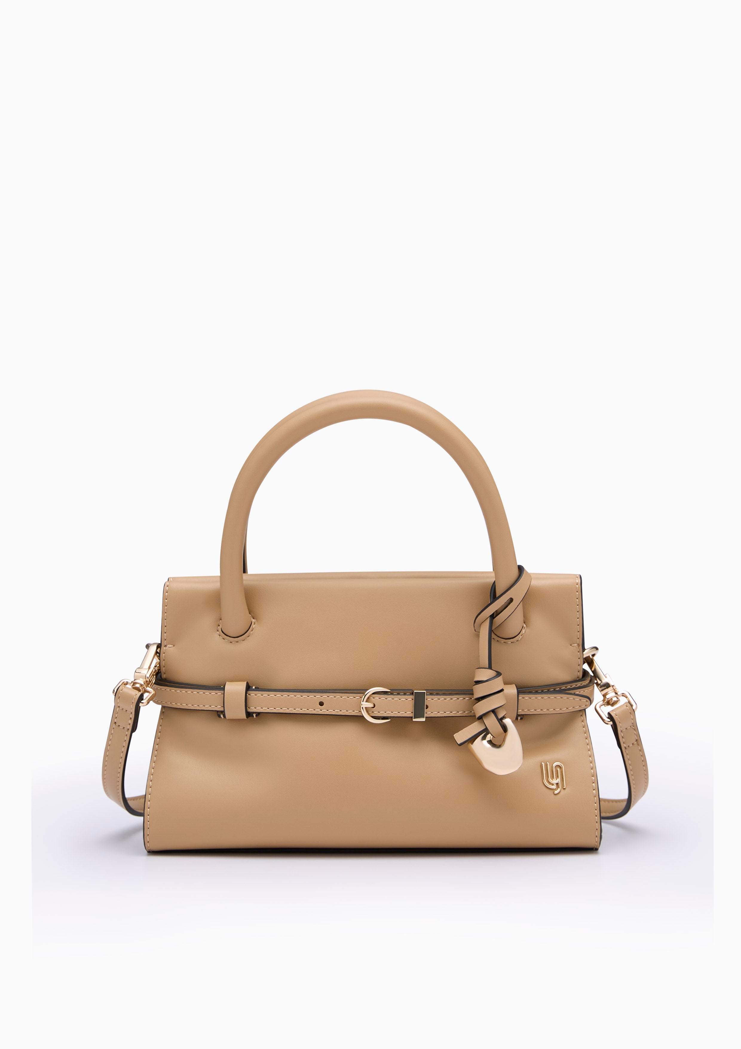 Tempest Infinite Top Hangle S Handbag - Beige