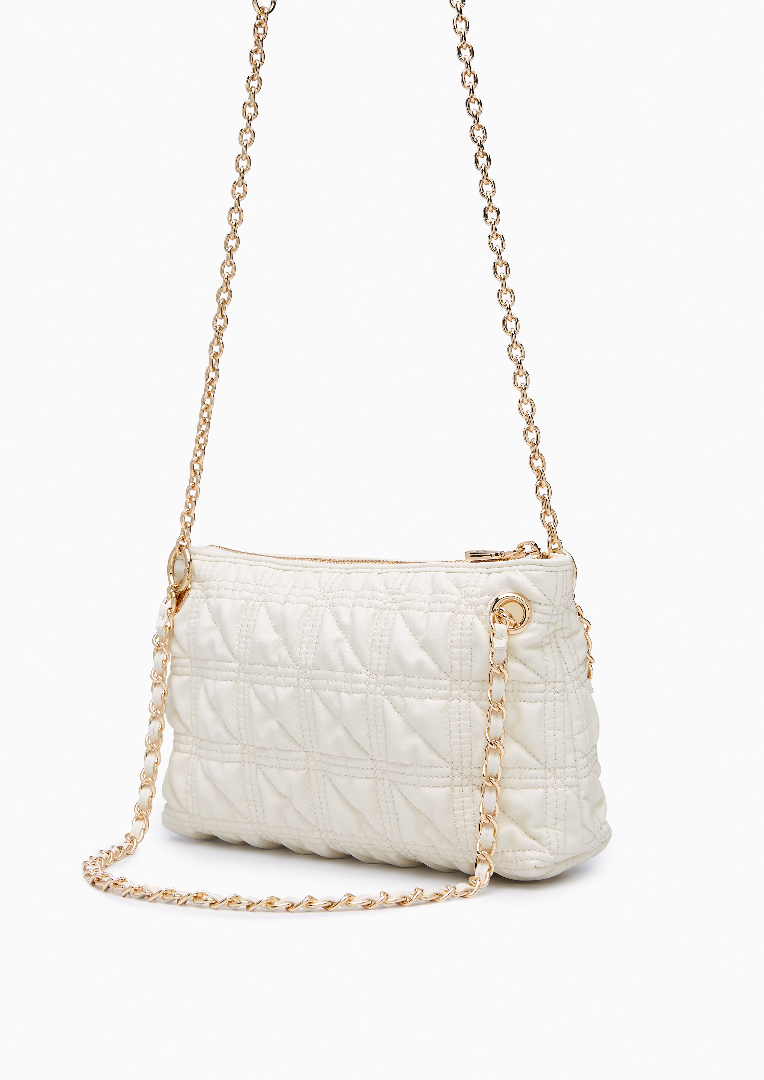 Panini S Shoulder Bag - Ivory