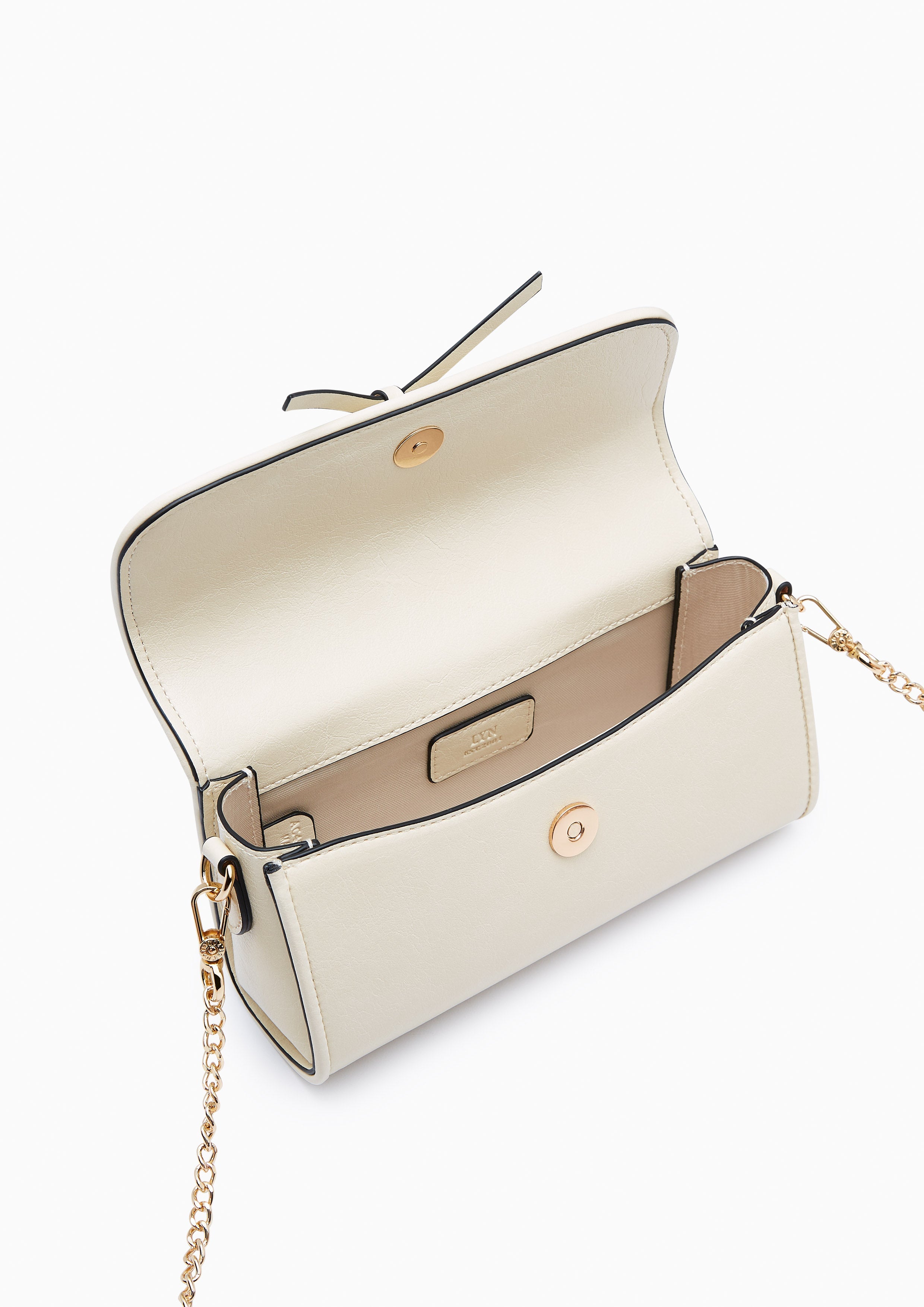 Avalyn Mini Crossbody Bag - Light Beige