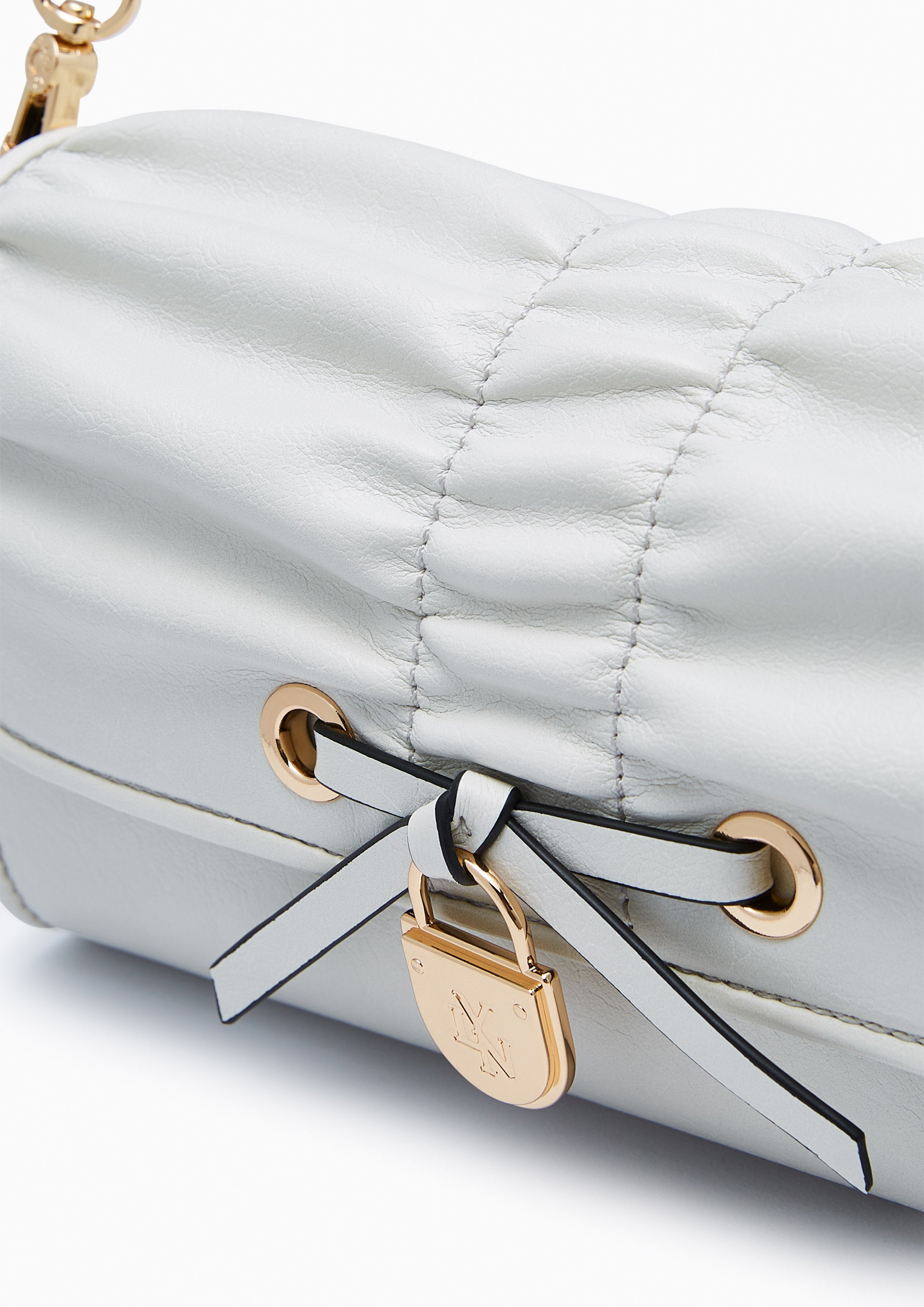 Avalyn Mini Crossbody Bag - Light Grey
