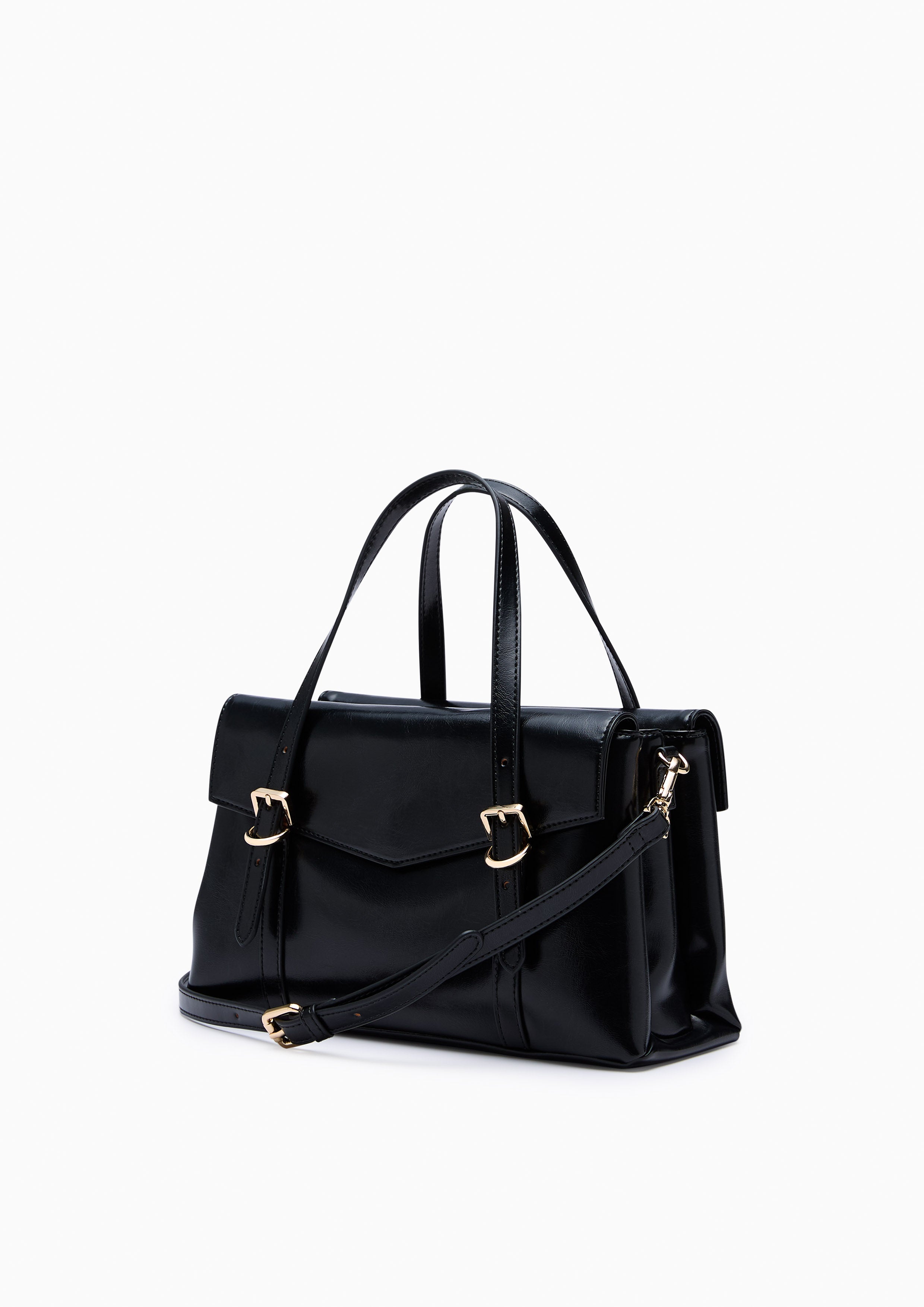 Lenae Top Handle M Handbag - Black
