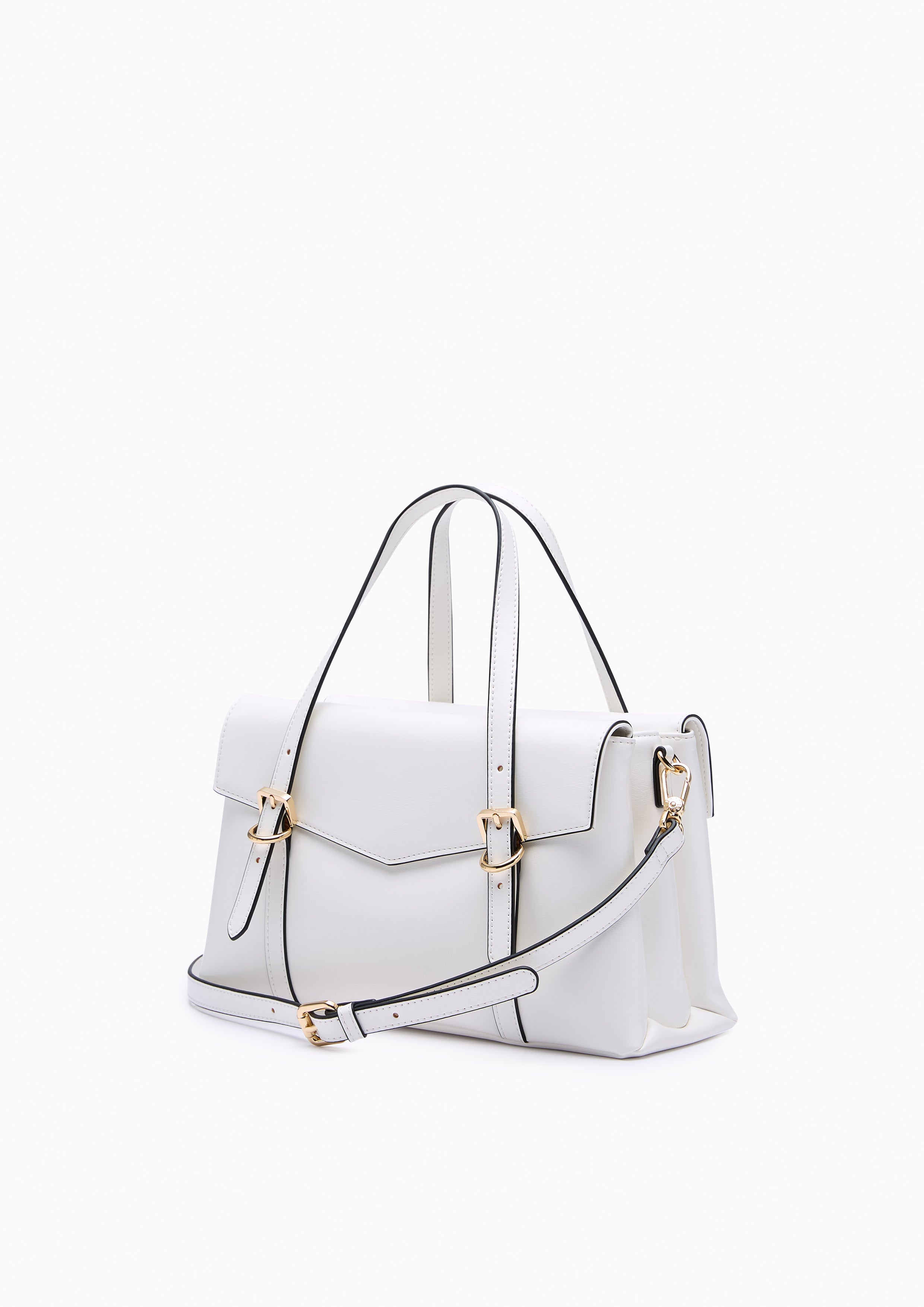 Lenae Top Handle M Handbag - Ivory