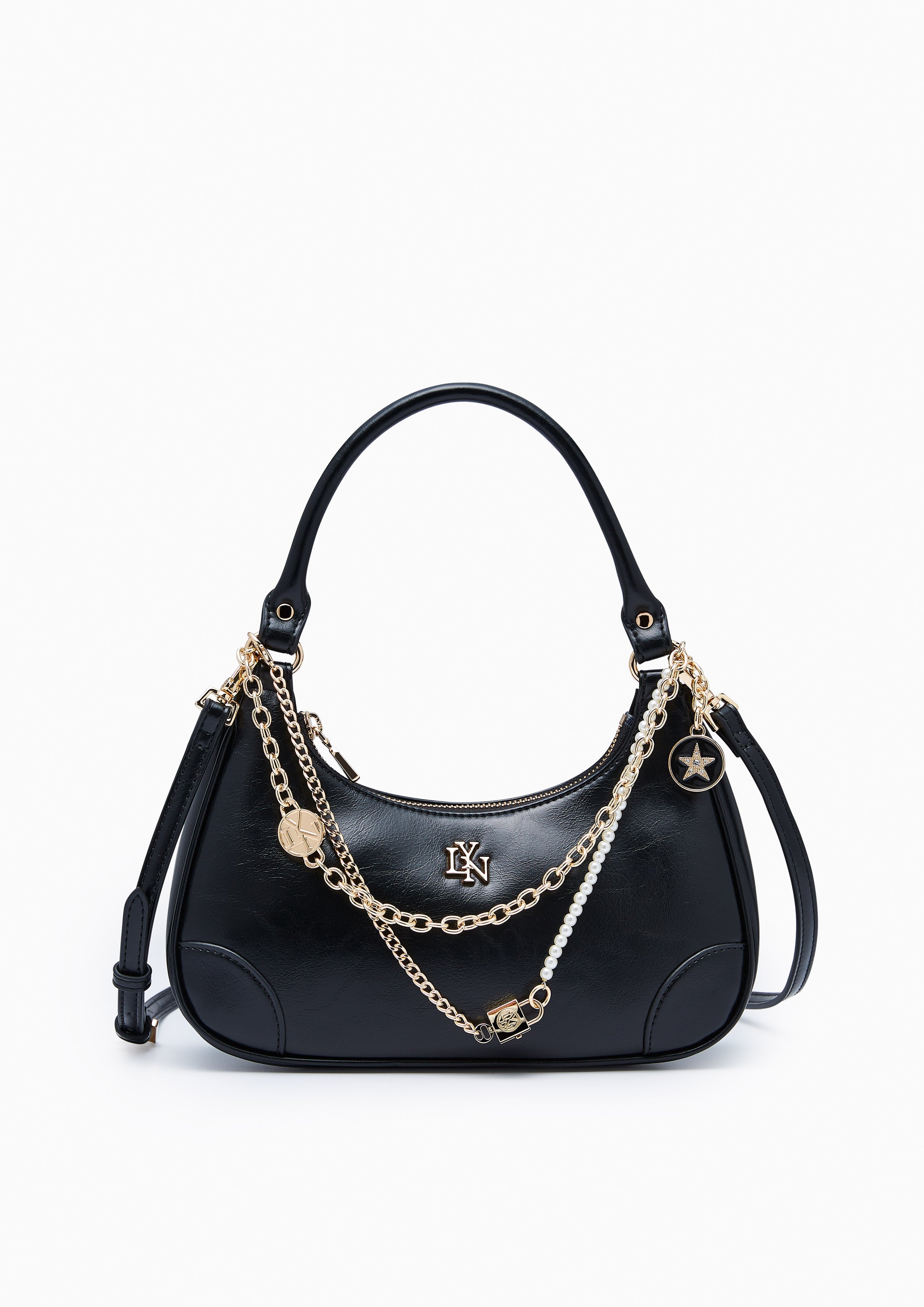 Milly M Shoulder Bag - Black
