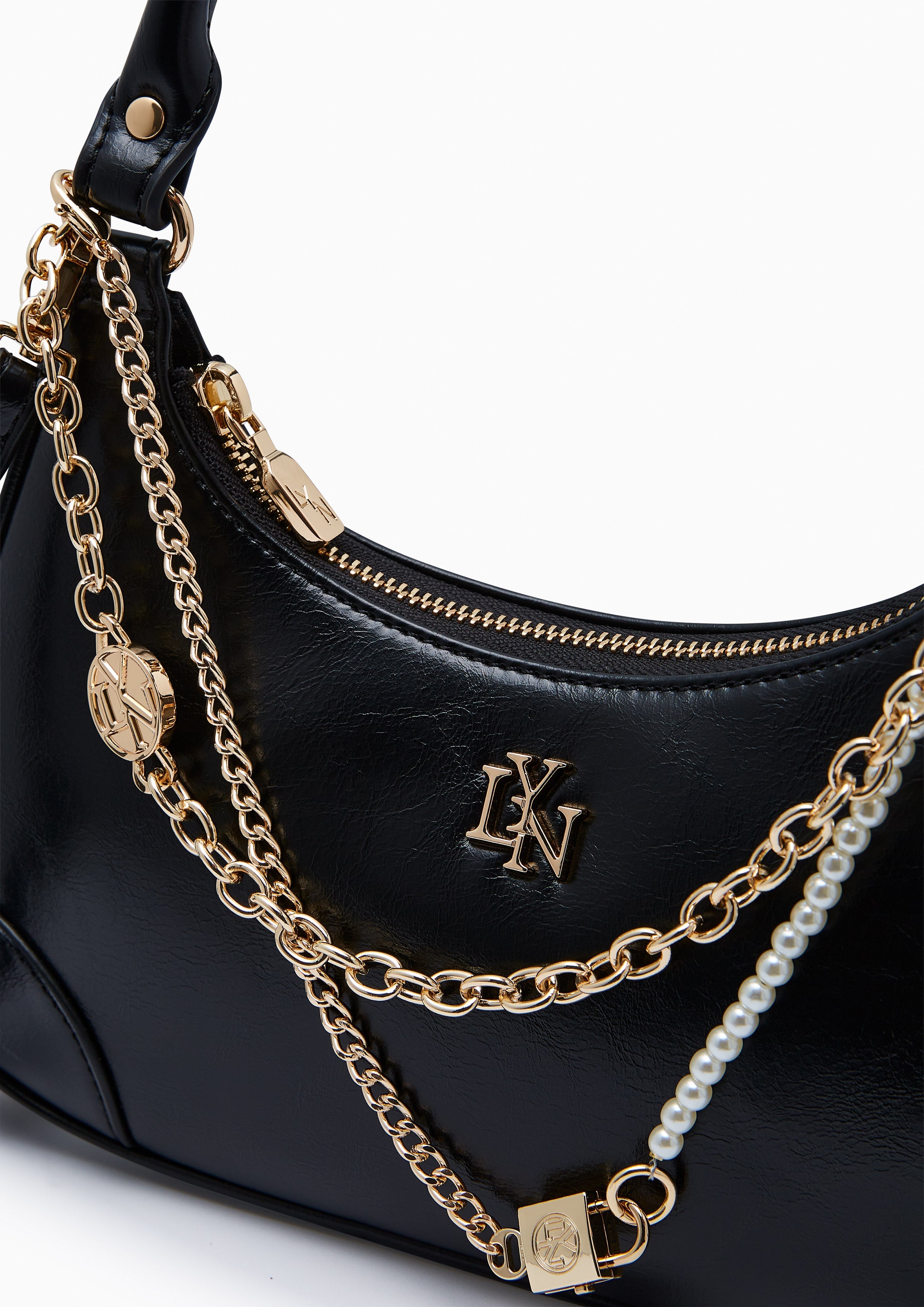 Milly M Shoulder Bag - Black