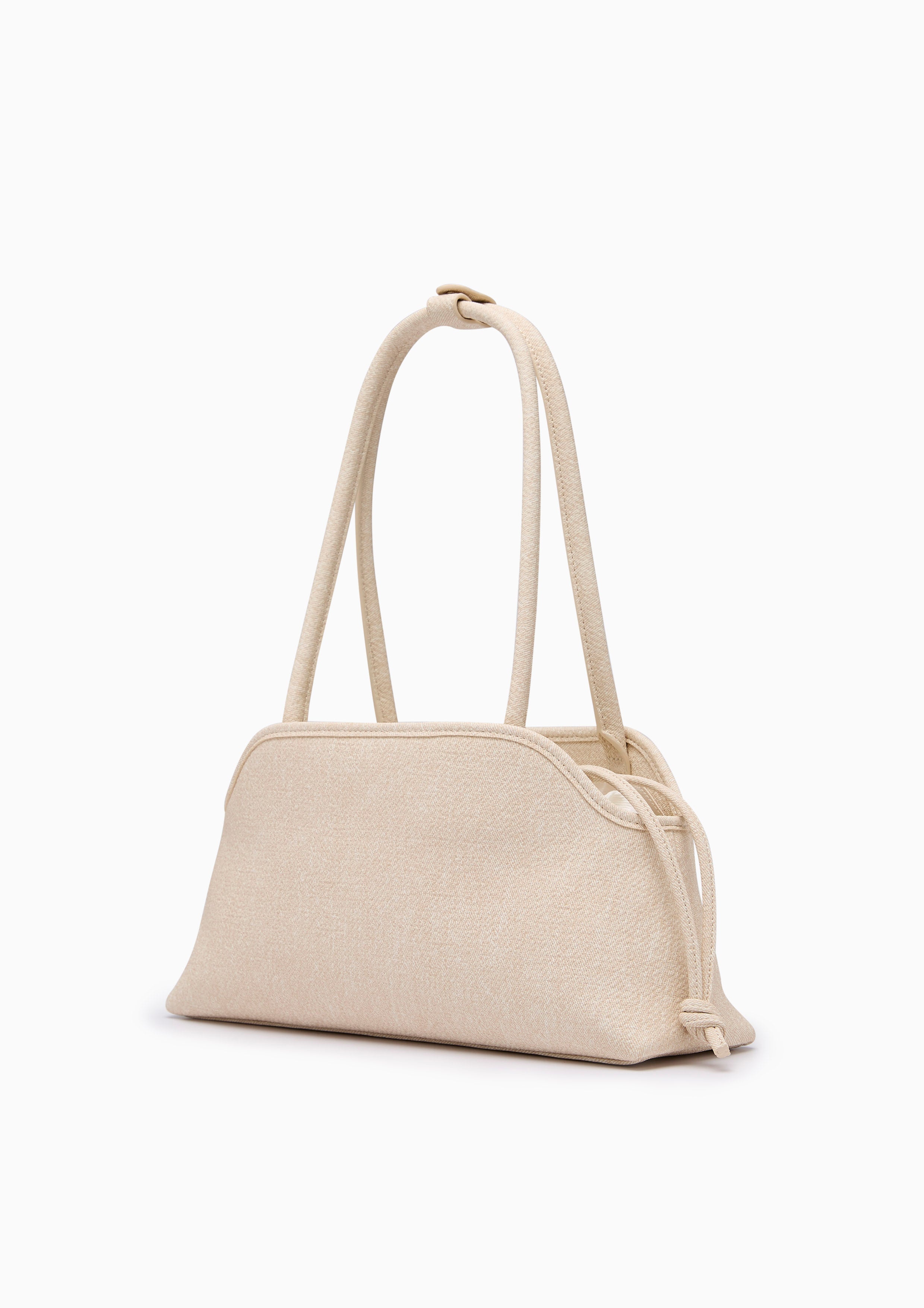 Eloise M Shoulder Bag - Light Beige