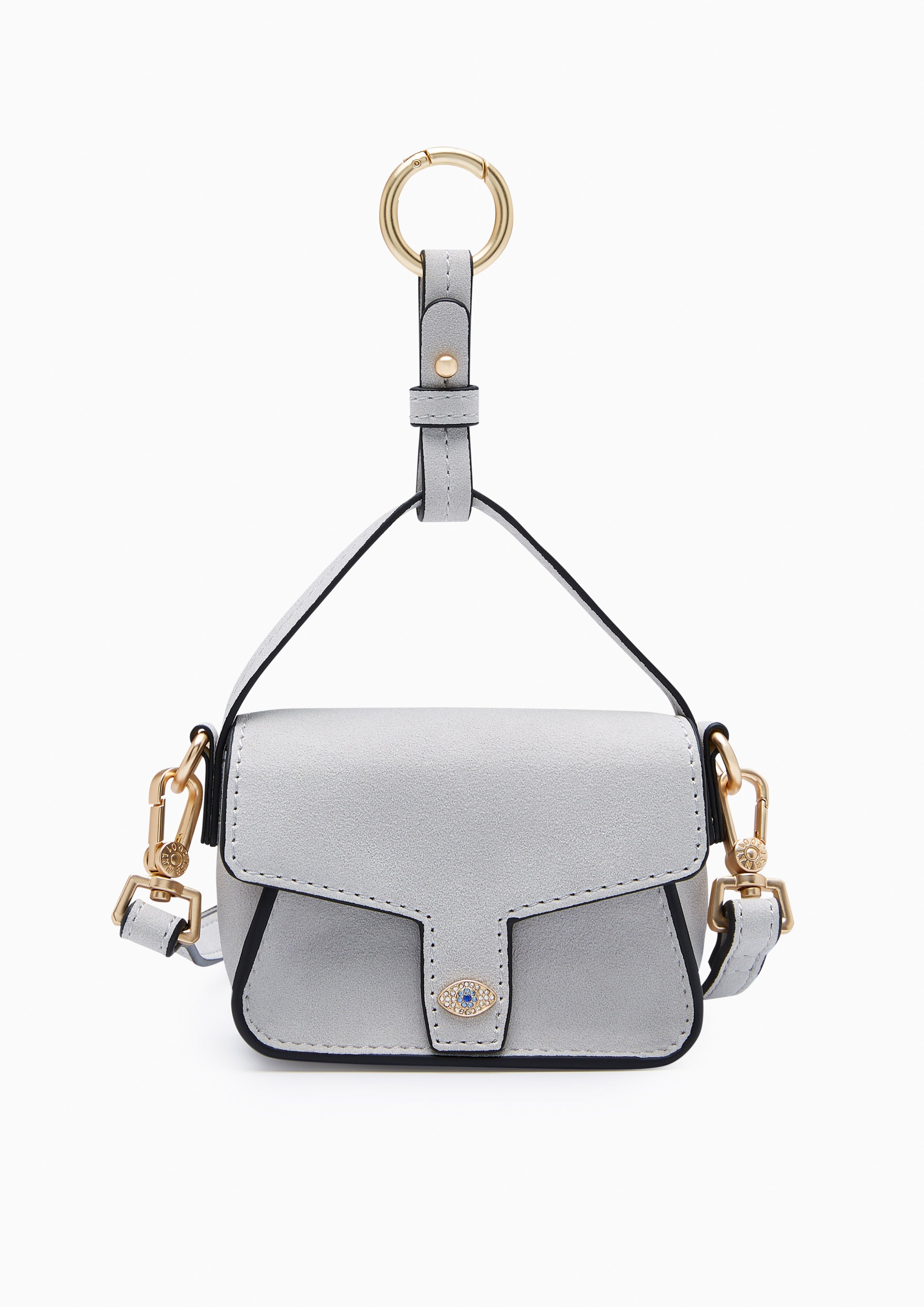 Evilly Mini Crossbody Bag - Light Grey
