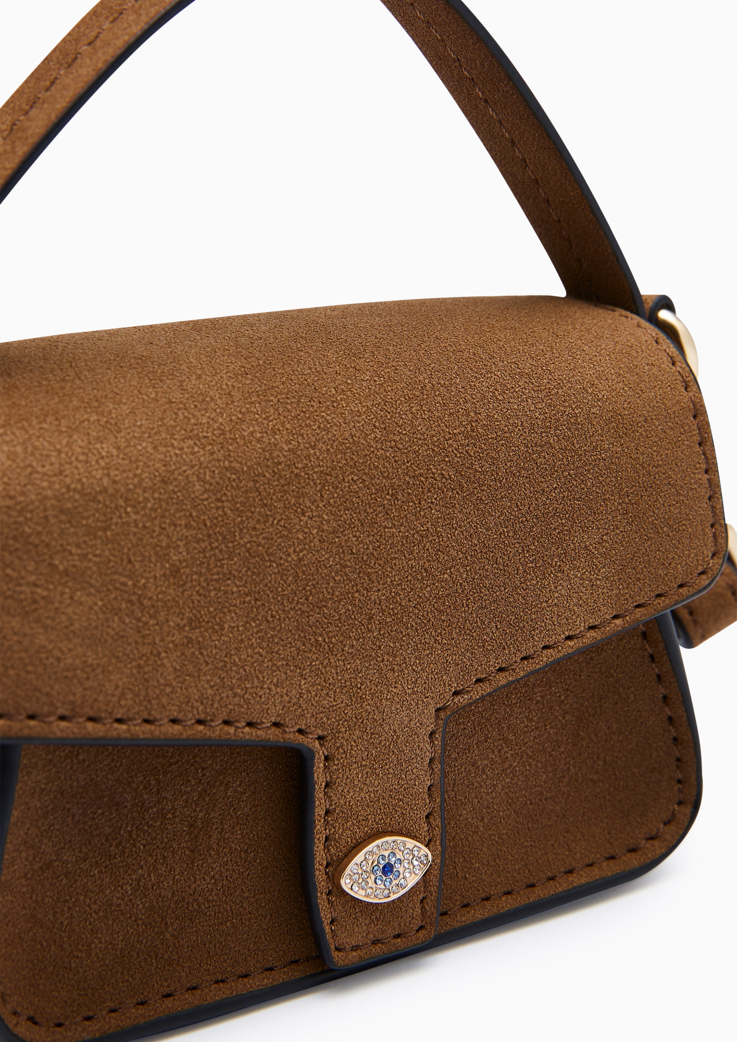 Evilly Mini Crossbody Bag - Taupe