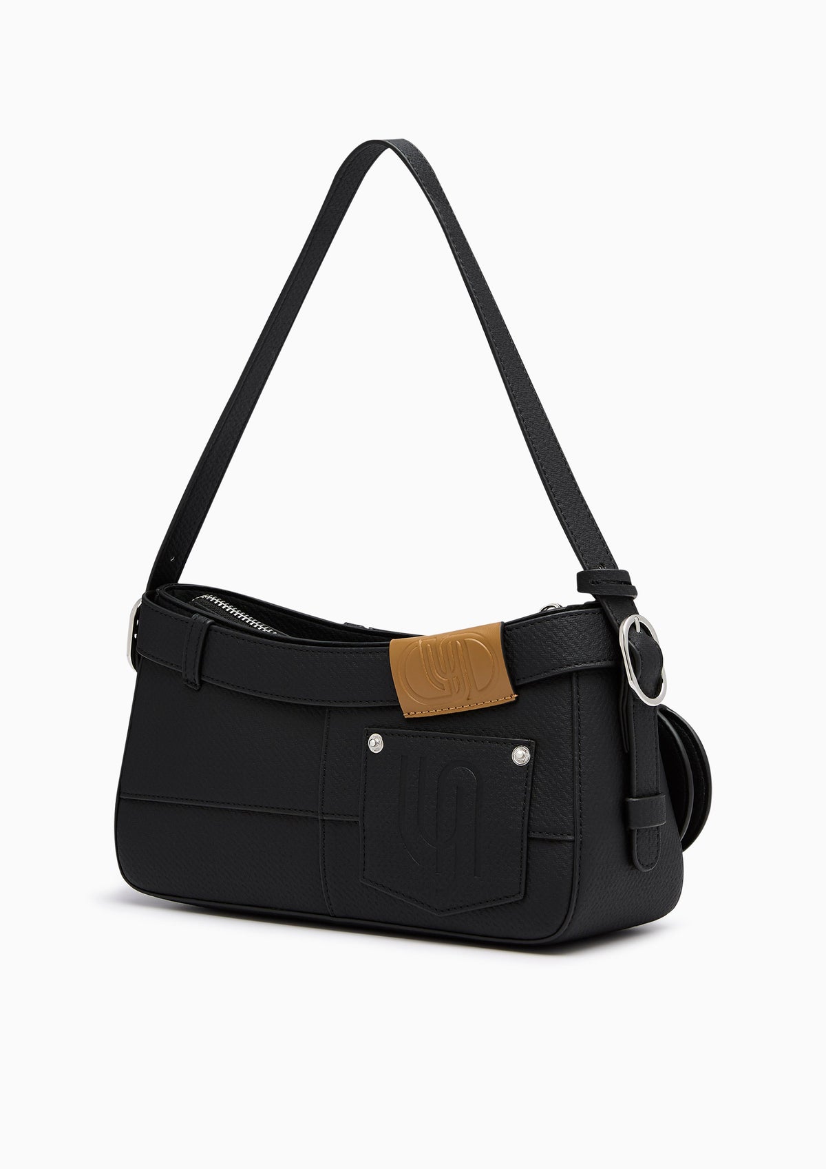 Texas Infinite M Shoulder Bag - Black
