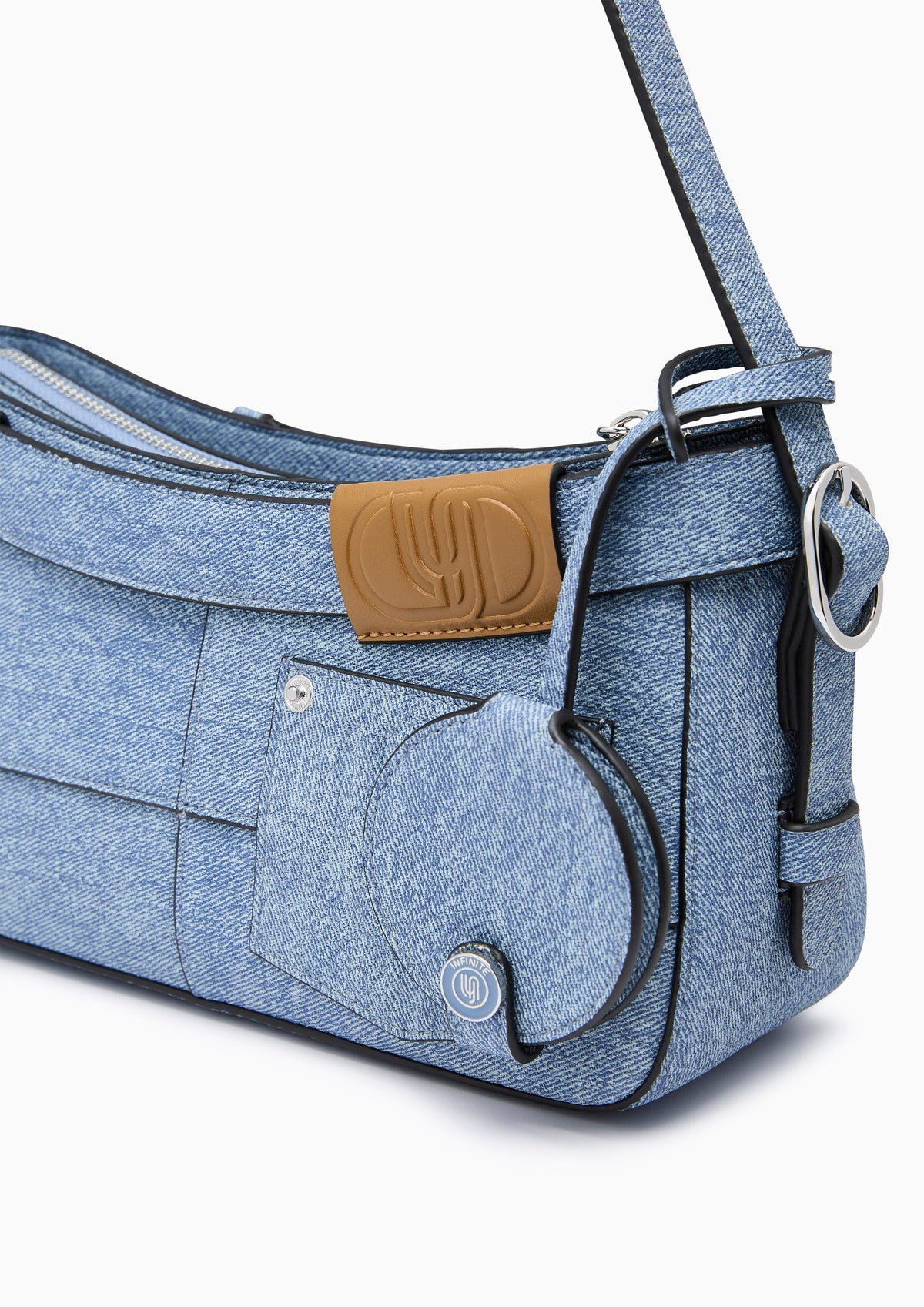 Texas Infinite M Shoulder Bag - Blue Variation 2