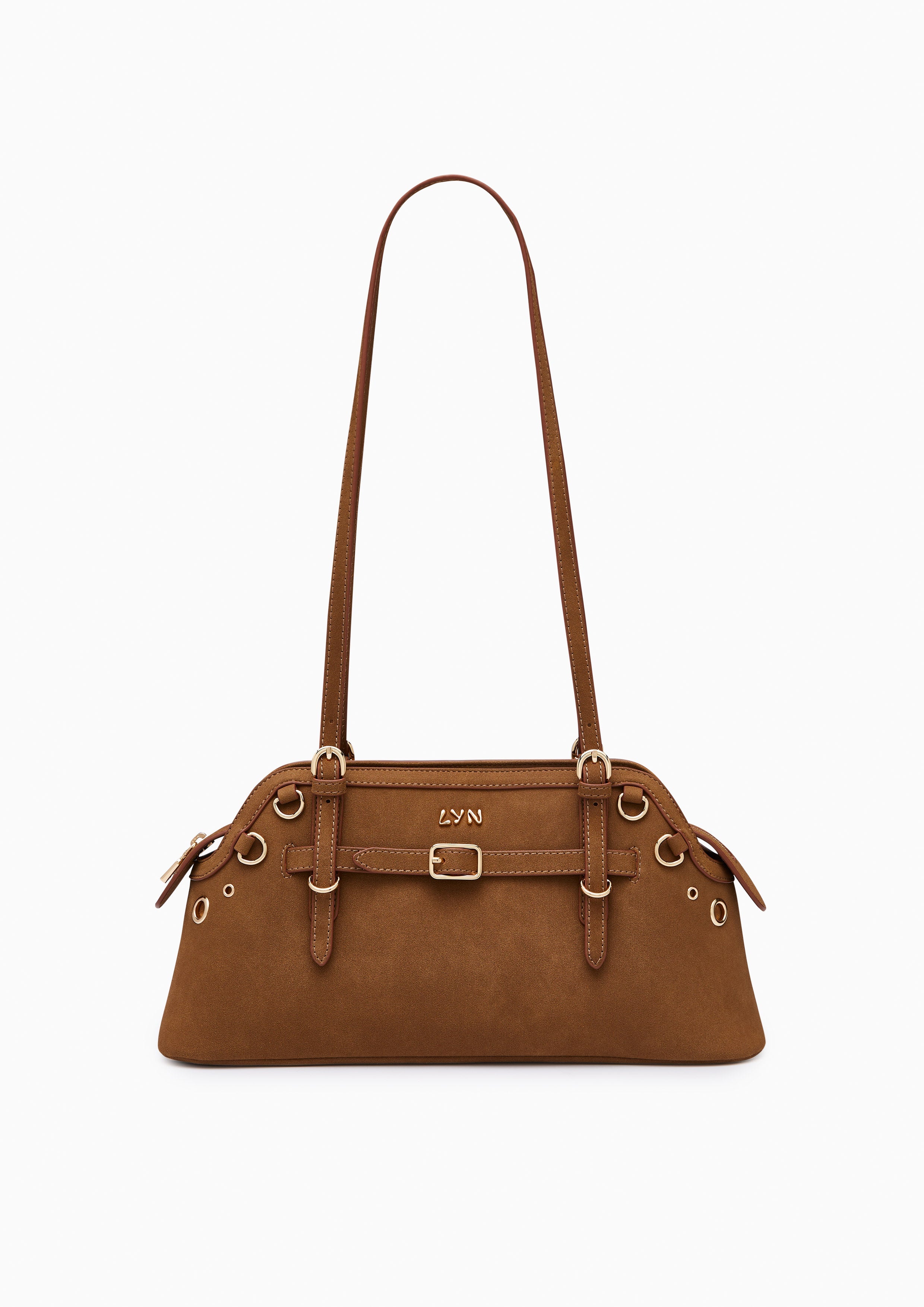 Bibbo M Shoulder Bag - Brown