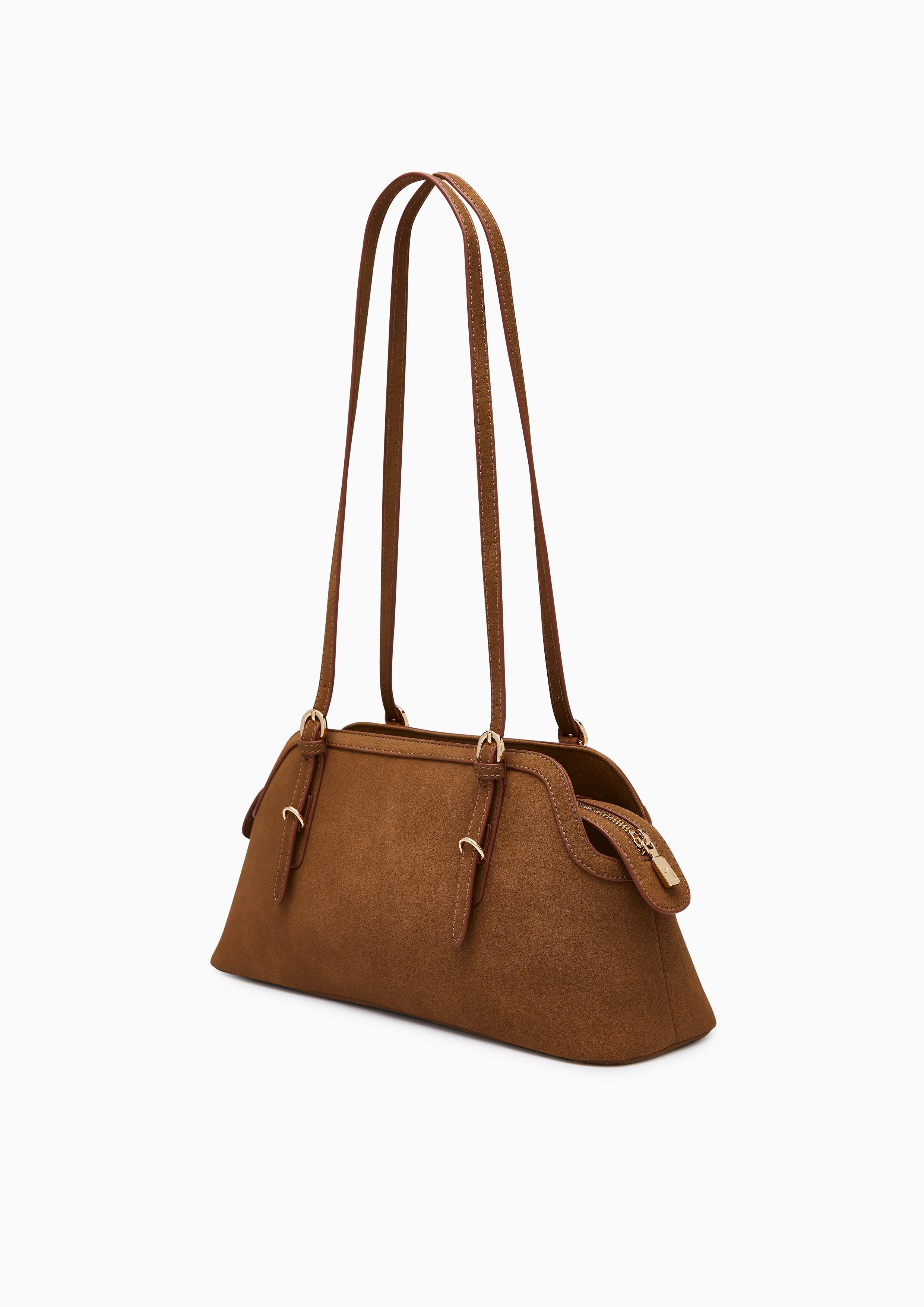 Bibbo M Shoulder Bag - Brown