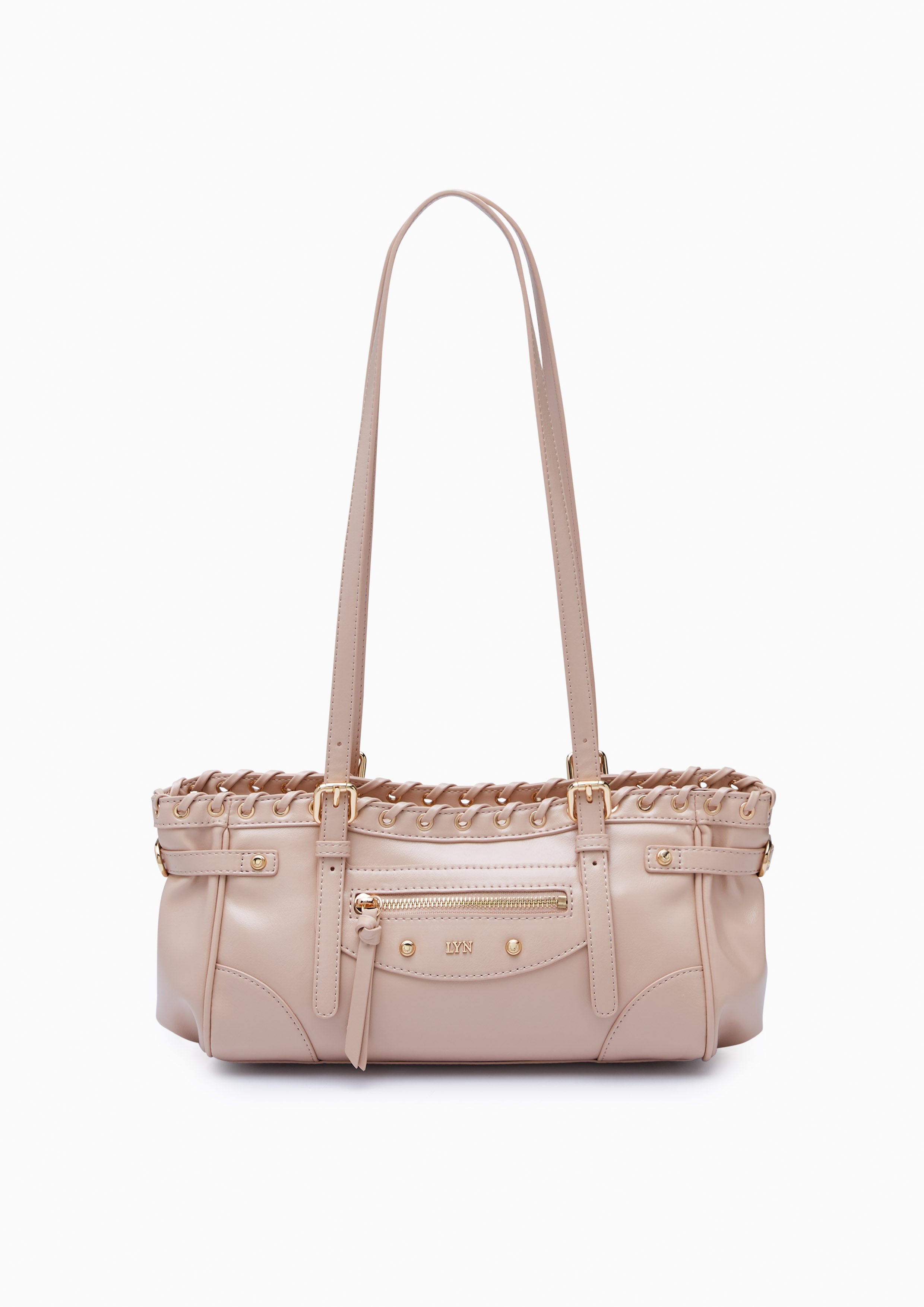 Bigga M Shoulder Bag - Light Grey