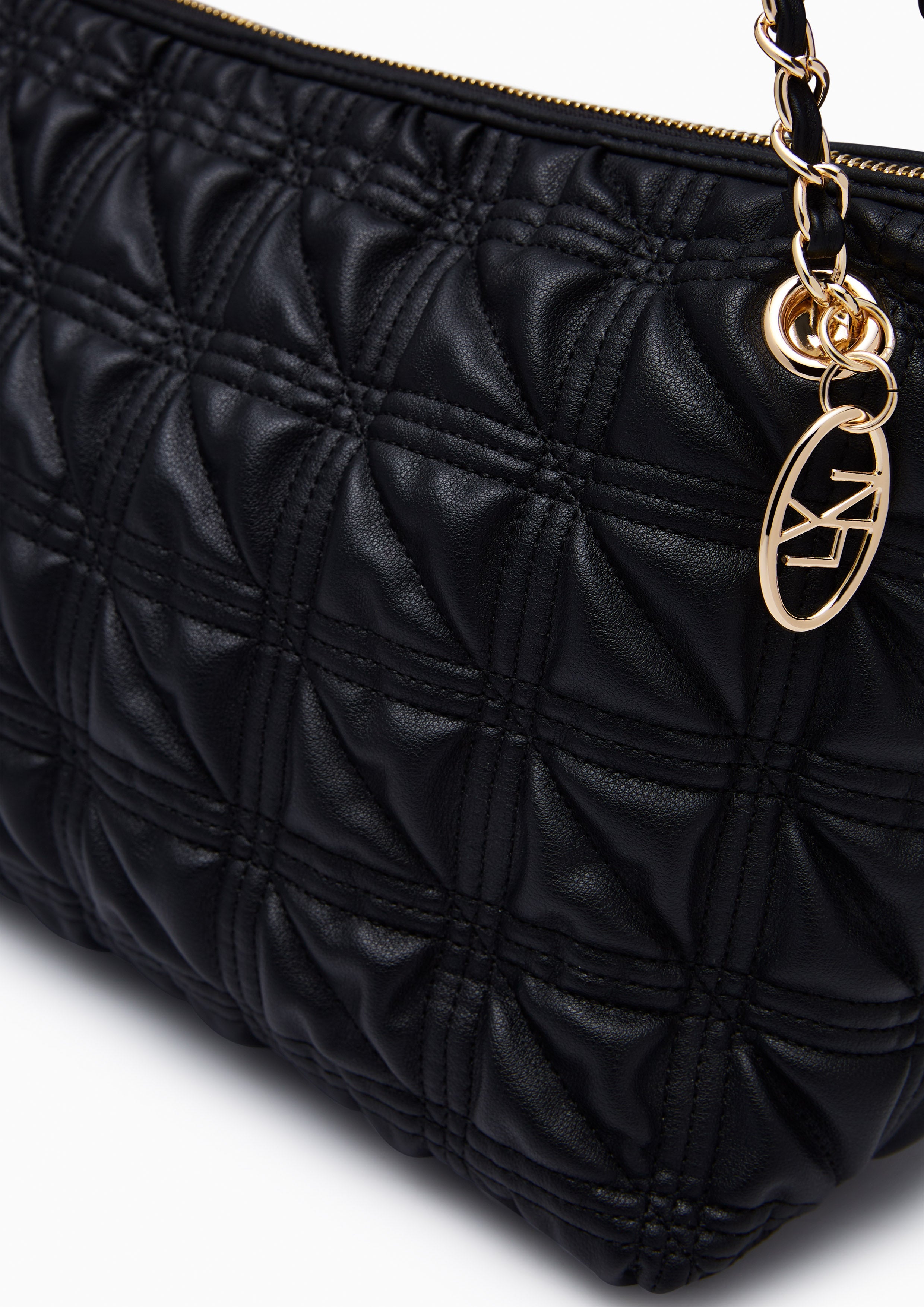 Panini M Shoulder Bag - Black