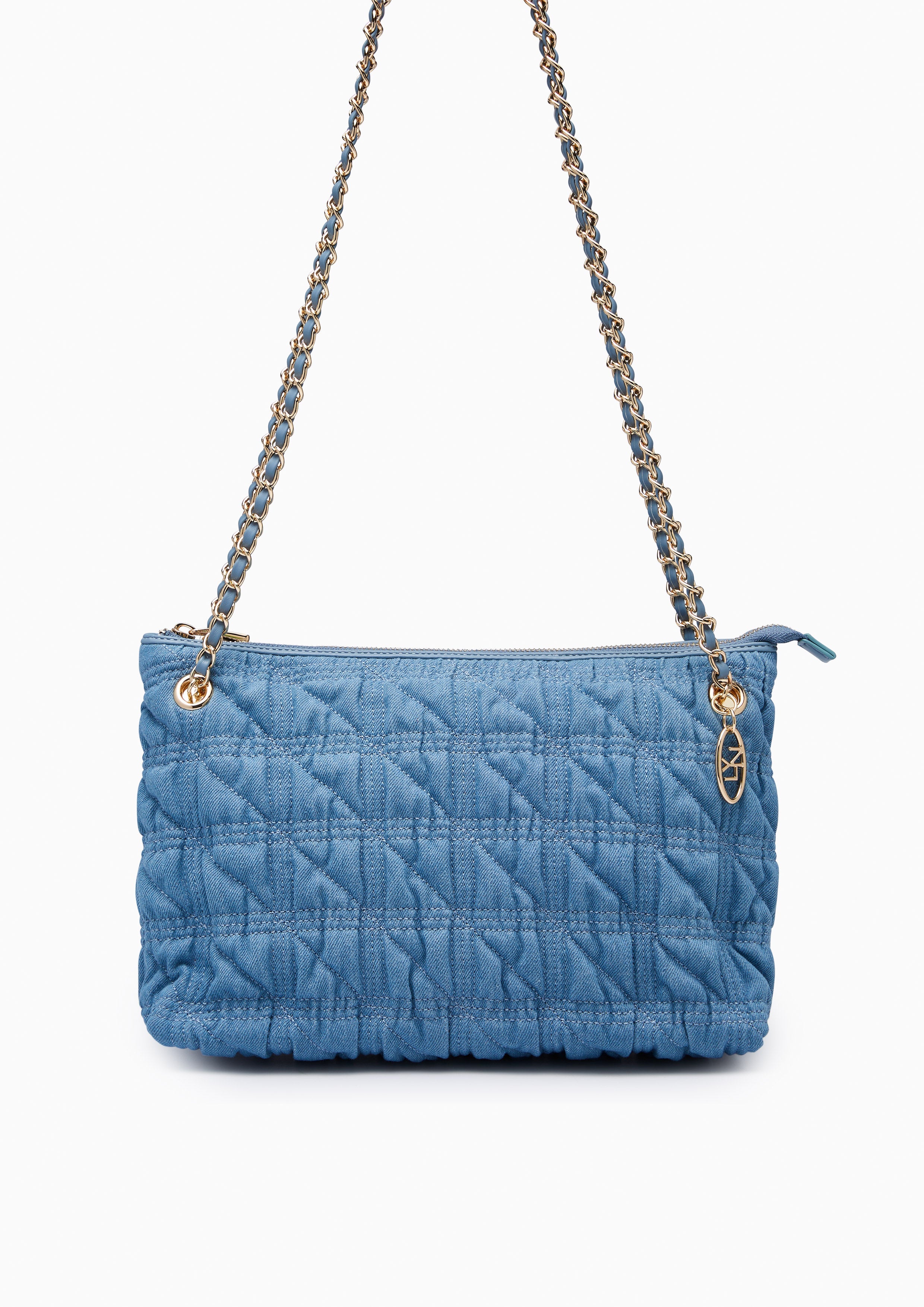 Panini M Shoulder Bag - Blue Variation 2