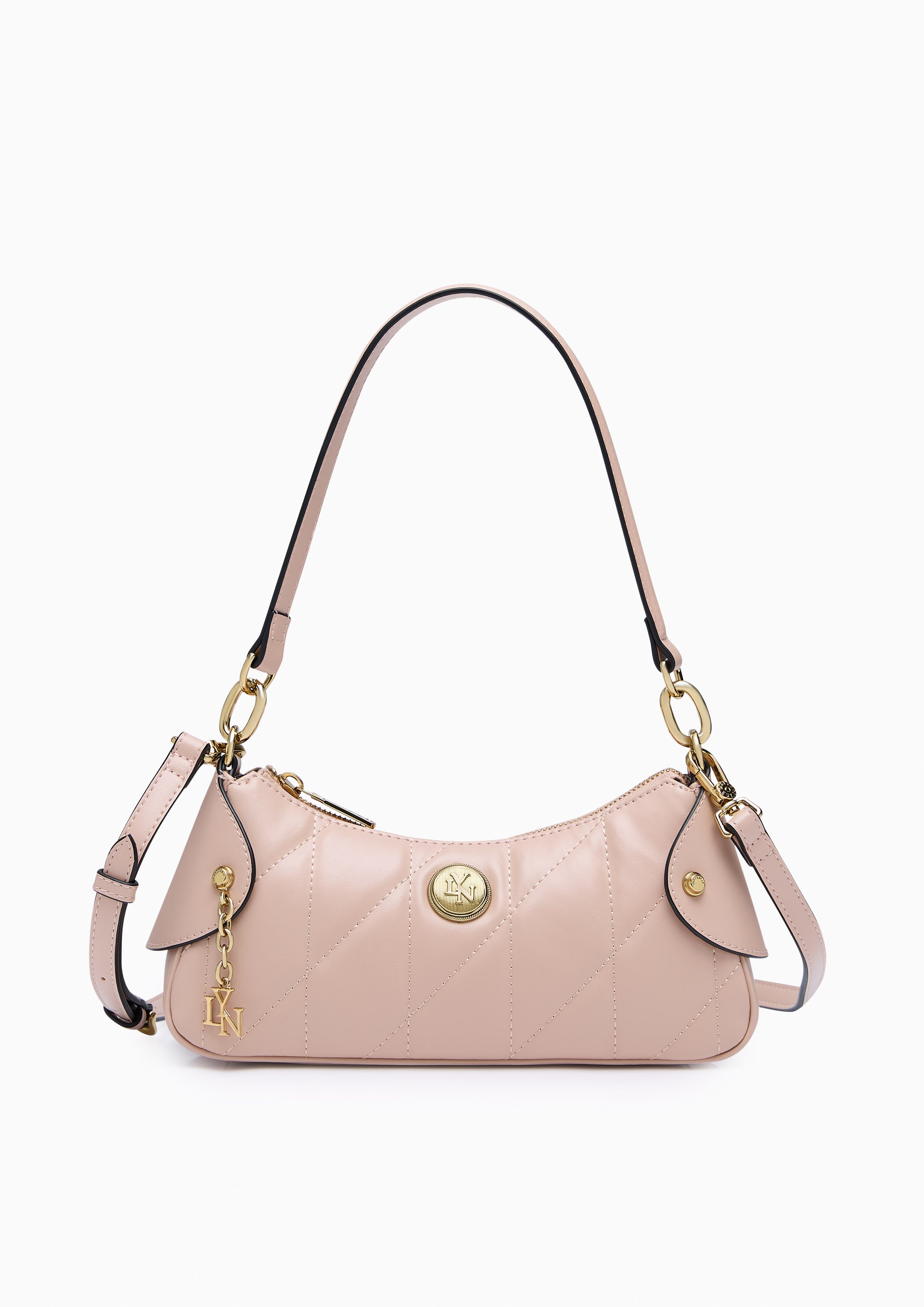 Sonar S Shoulder Bag - Nude