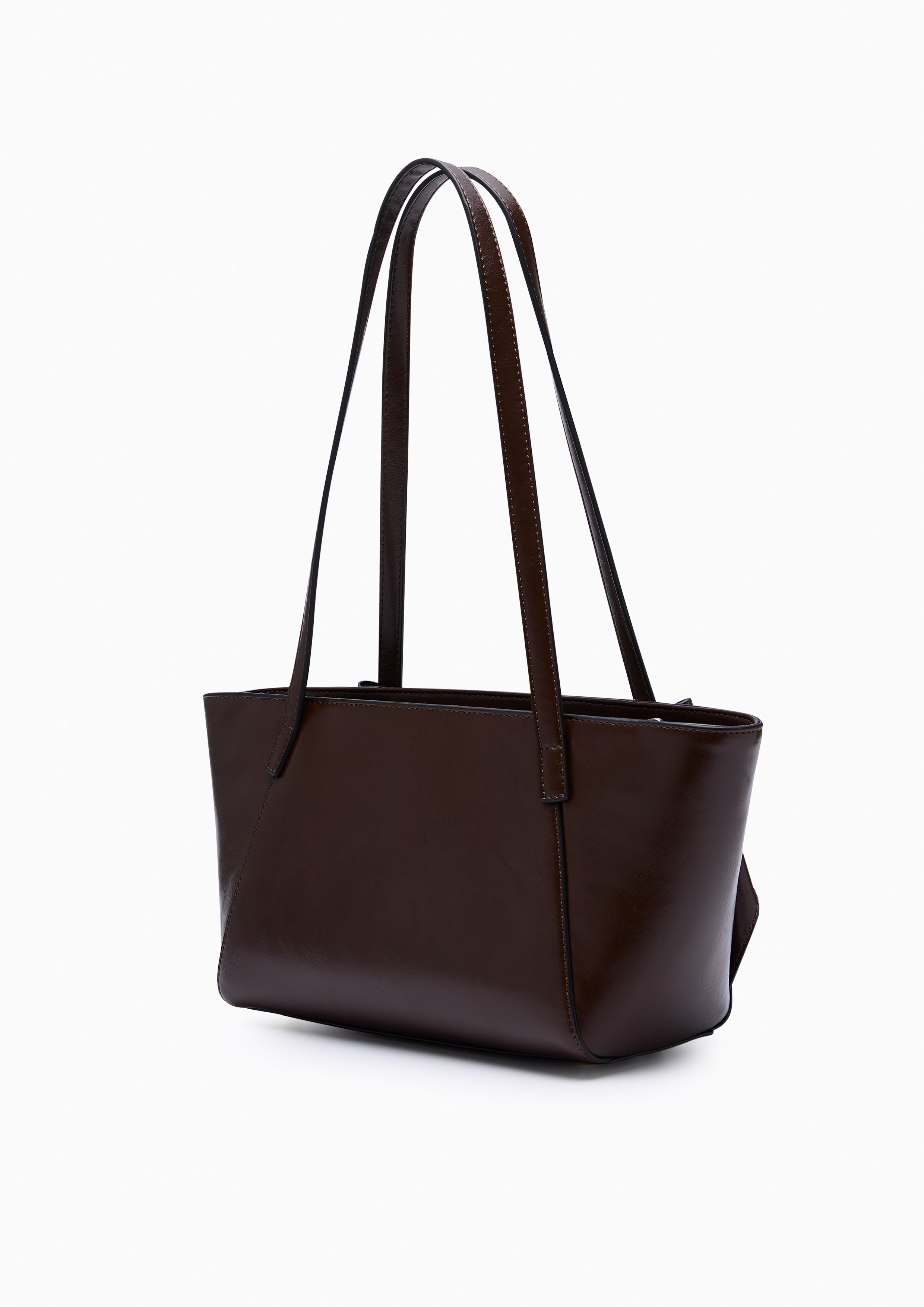Cortes Infinite M Tote Bag - Dark Brown