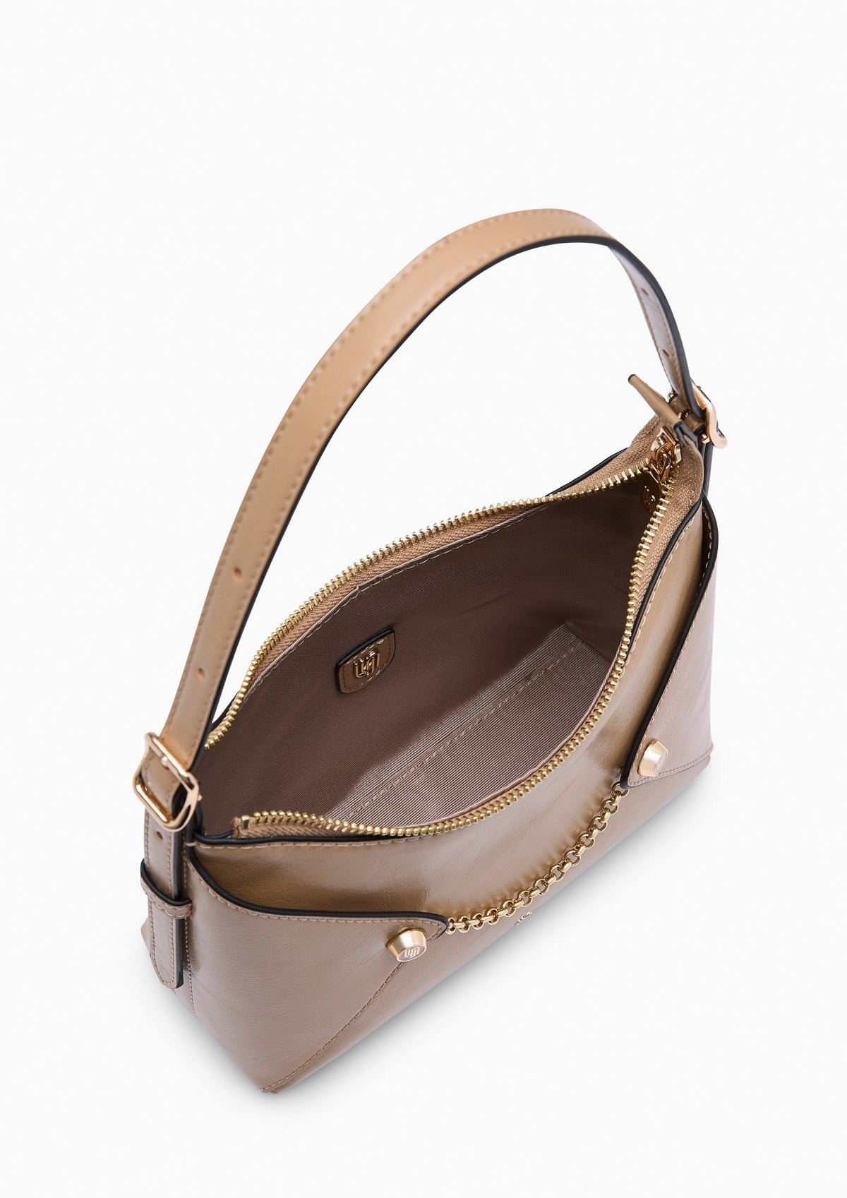Cortes Infinite S Shoulder Bag - Beige