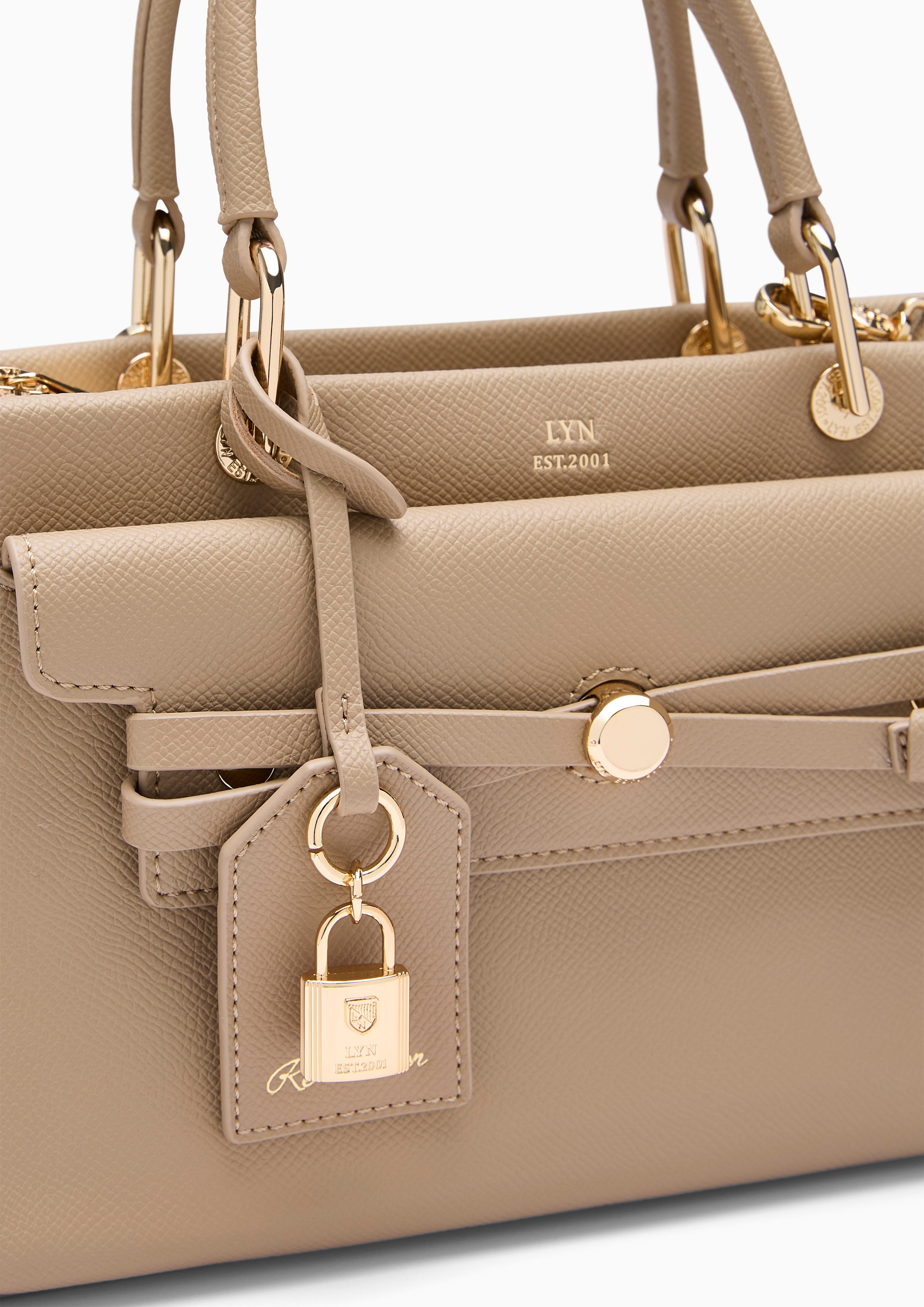 Anderson Solace M Handbag - Dark Beige