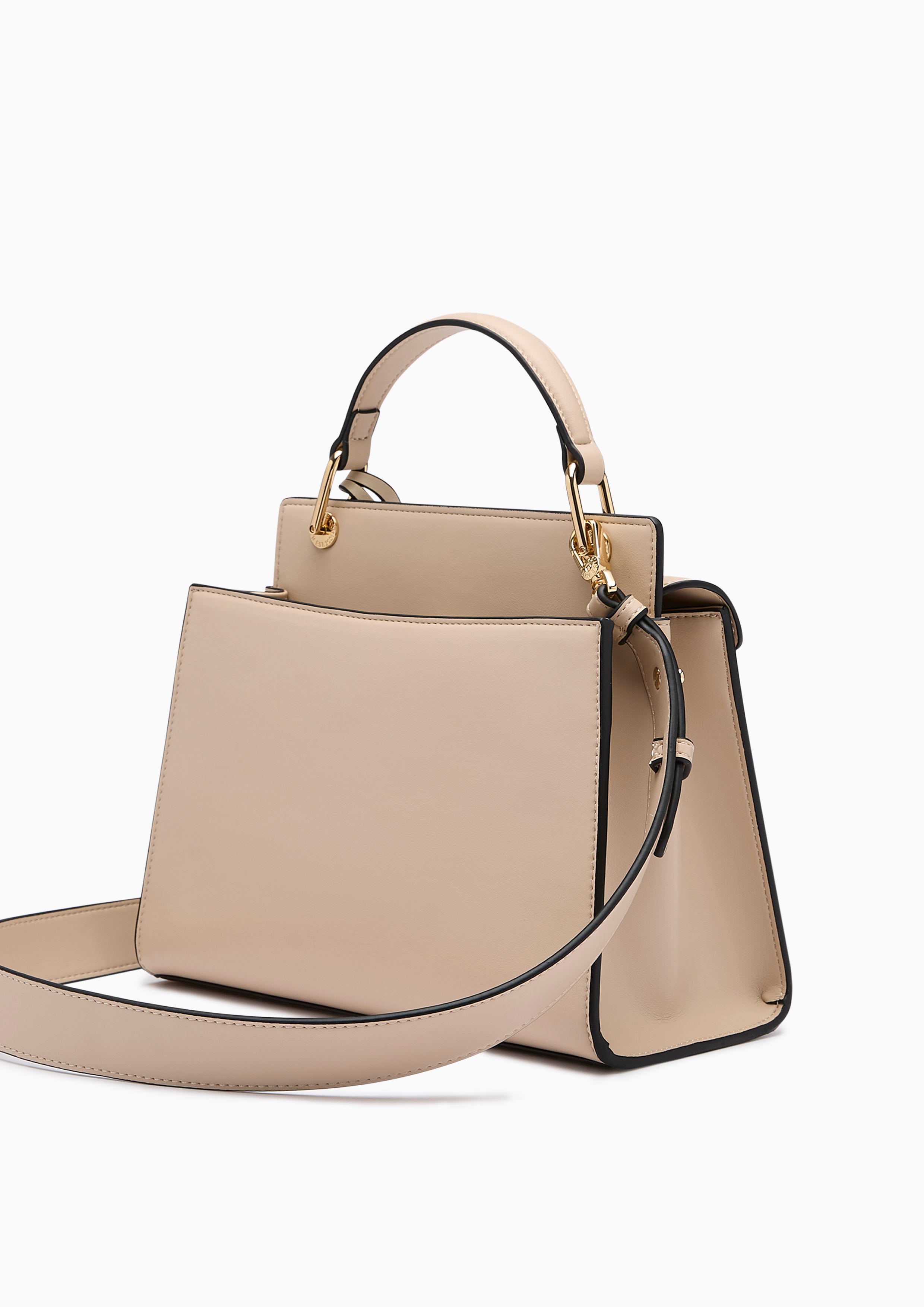 Anderson Earthy Top M Handbag - Printed Beige