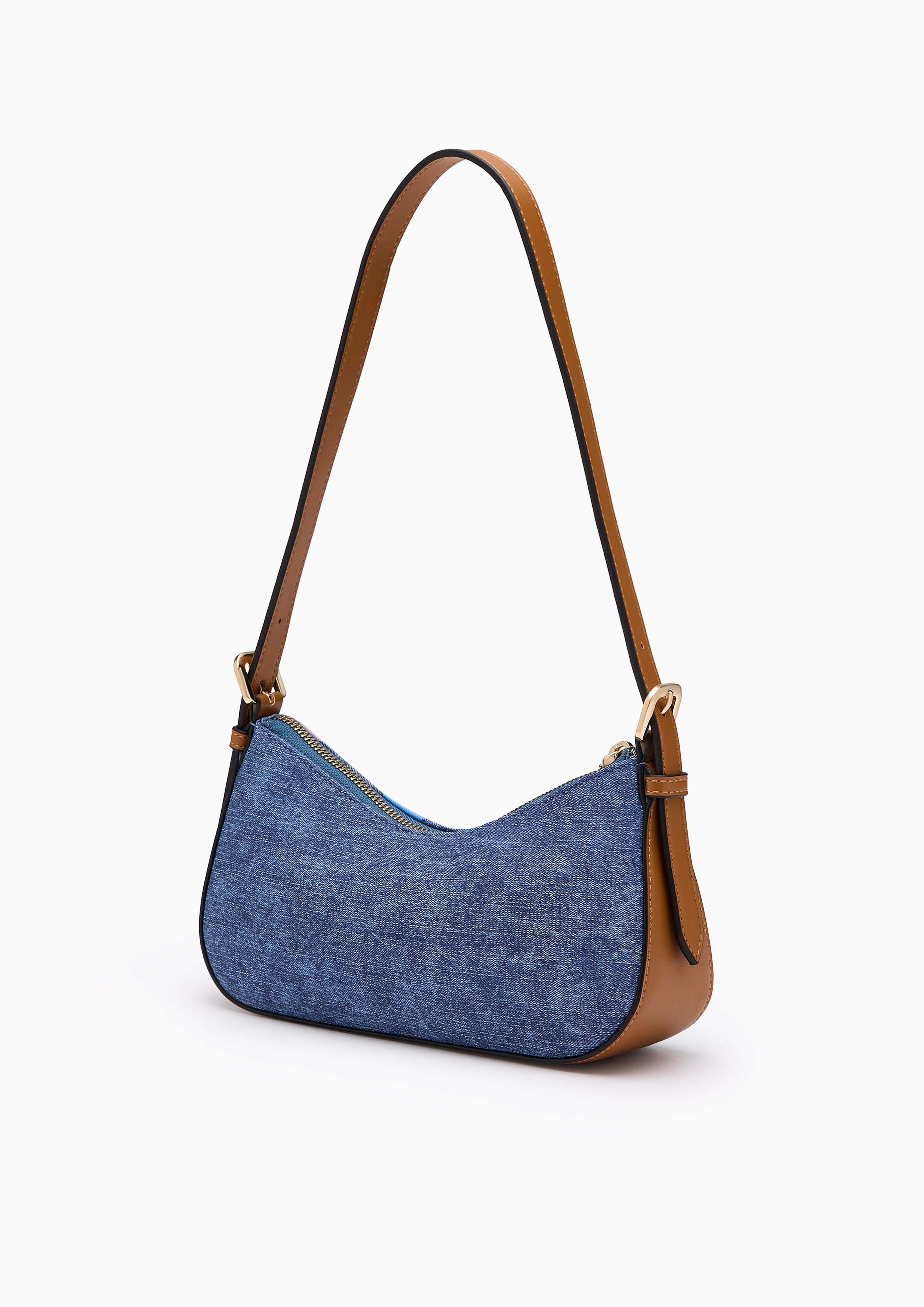 Bliss S Shoulder Bag - Printed Blue Variation 2