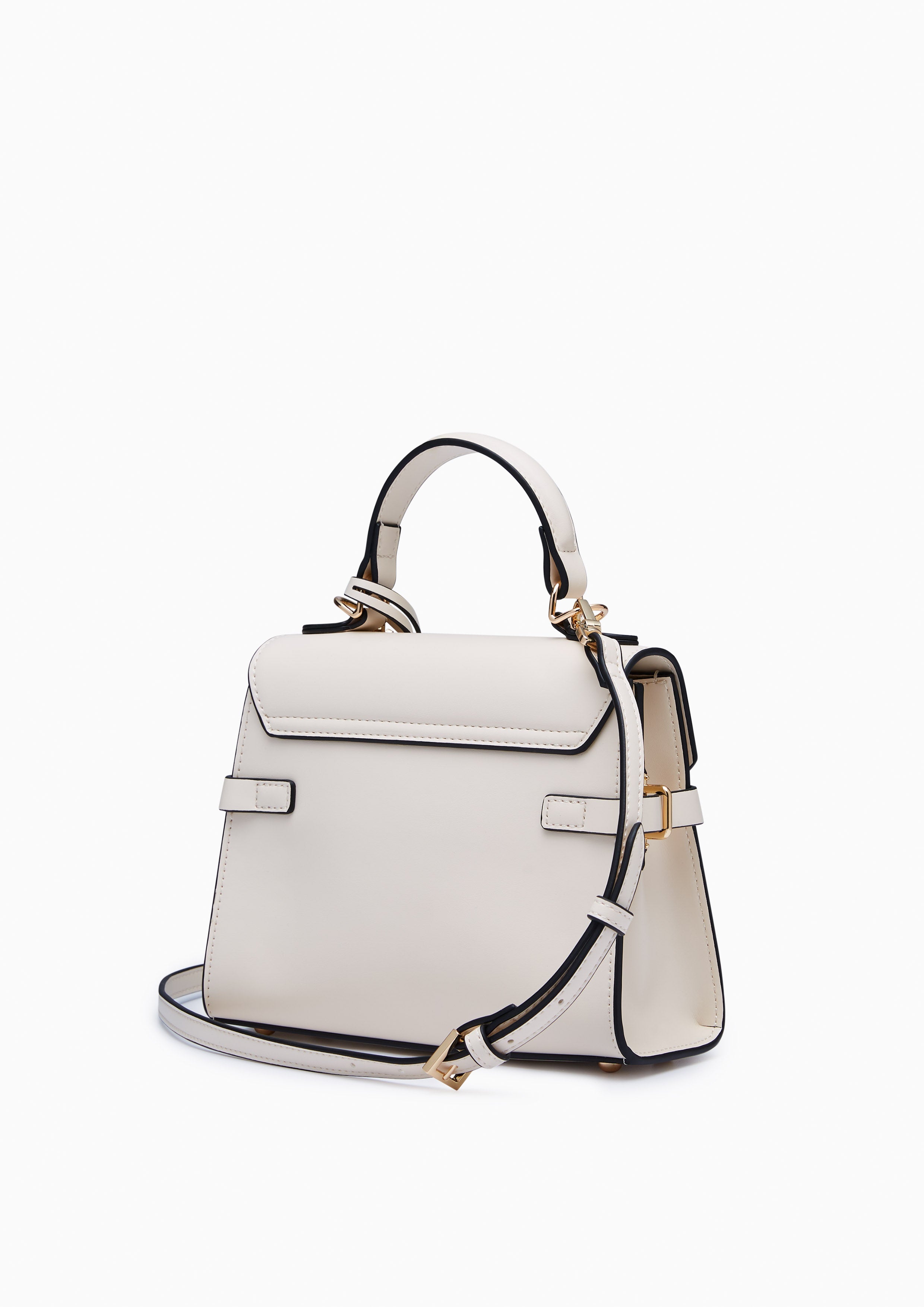 Poppy Fineness Top S Handbag - Ivory