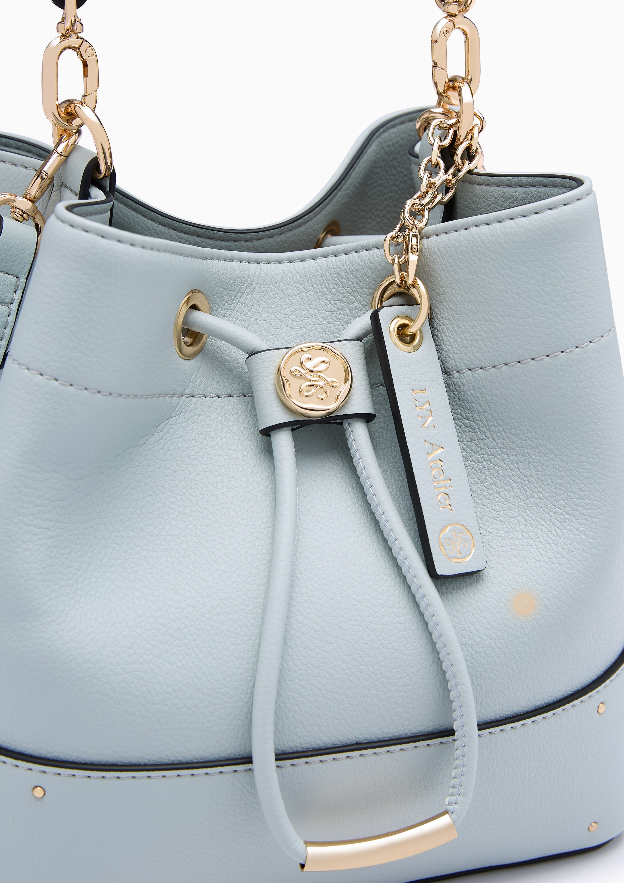 Laurel Bucket Bag - Light Blue