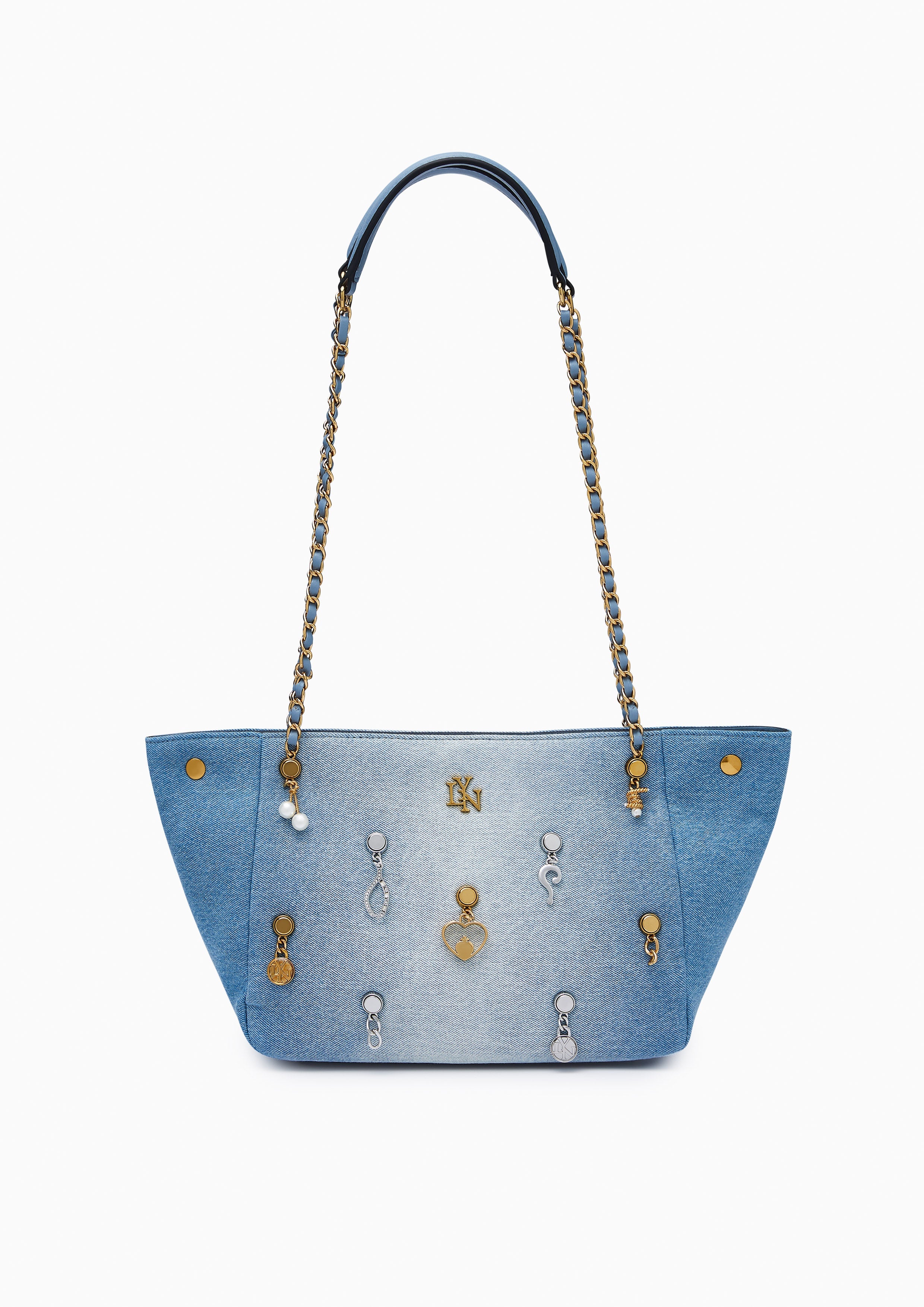 Gemmi M Shoulder Bag - Blue Variation 2