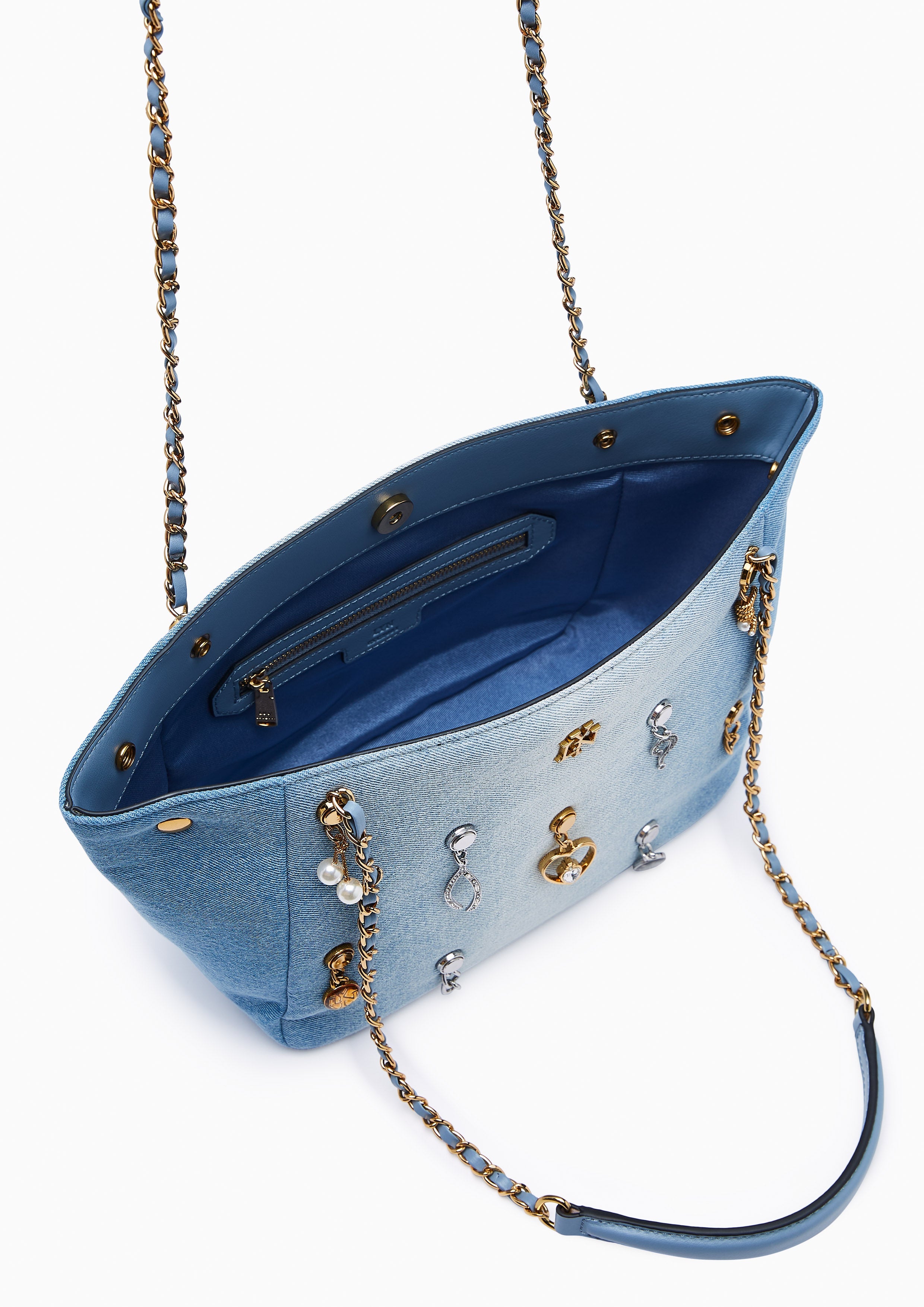 Gemmi M Shoulder Bag - Blue Variation 2
