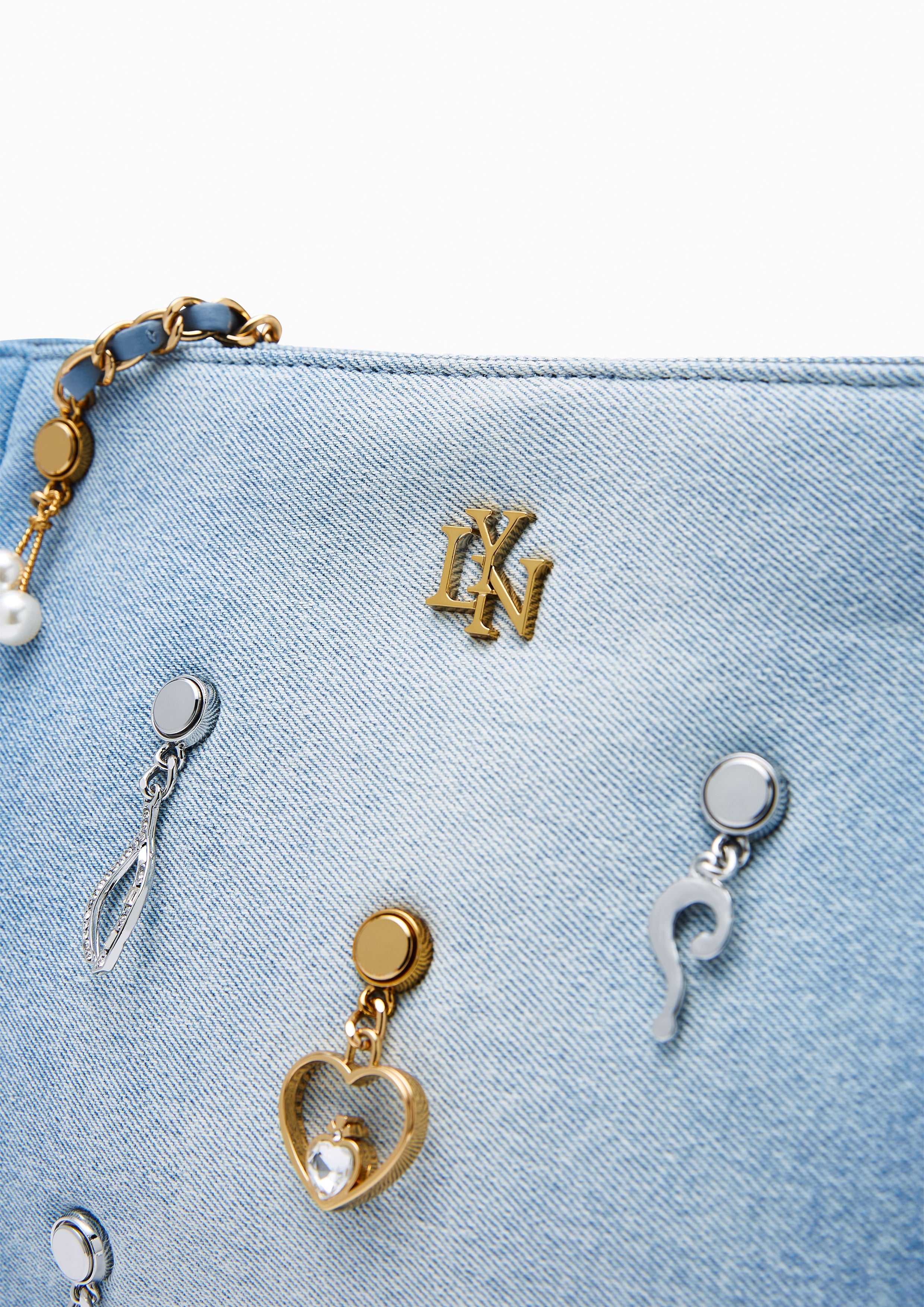 Gemmi M Shoulder Bag - Blue Variation 2