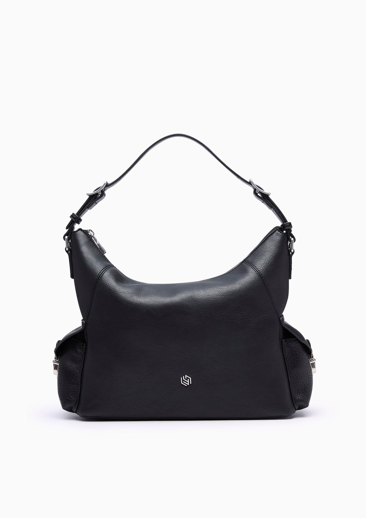 Everest Infinite Hobo L Shoulder Bag - Black