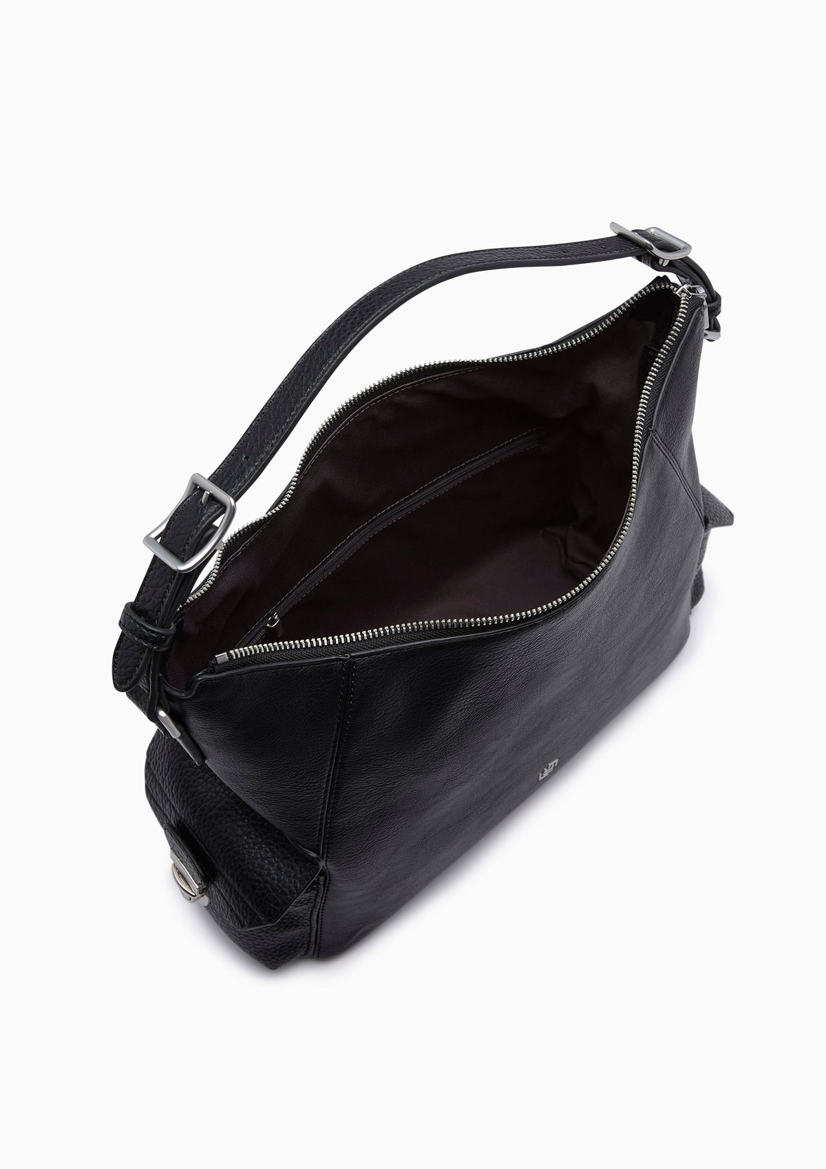 Everest Infinite Hobo L Shoulder Bag - Black