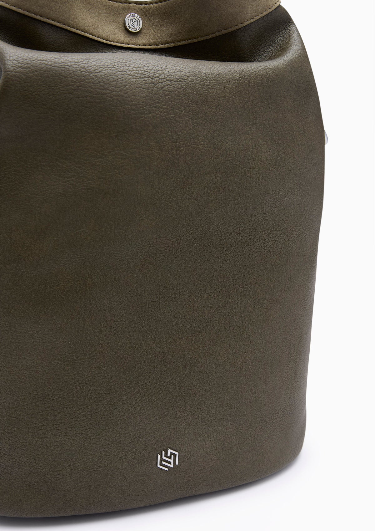 Everest Homme Infinite Bucket Shoulder Bag - Dark Green