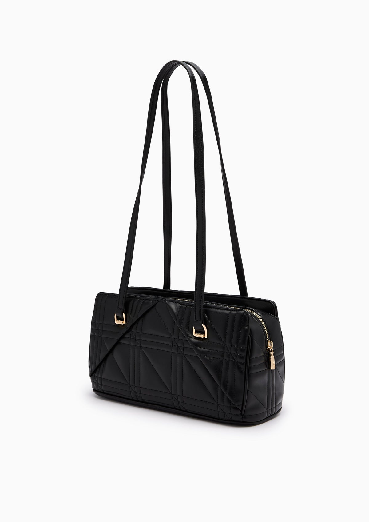 Endive Handle M Handbag - Black