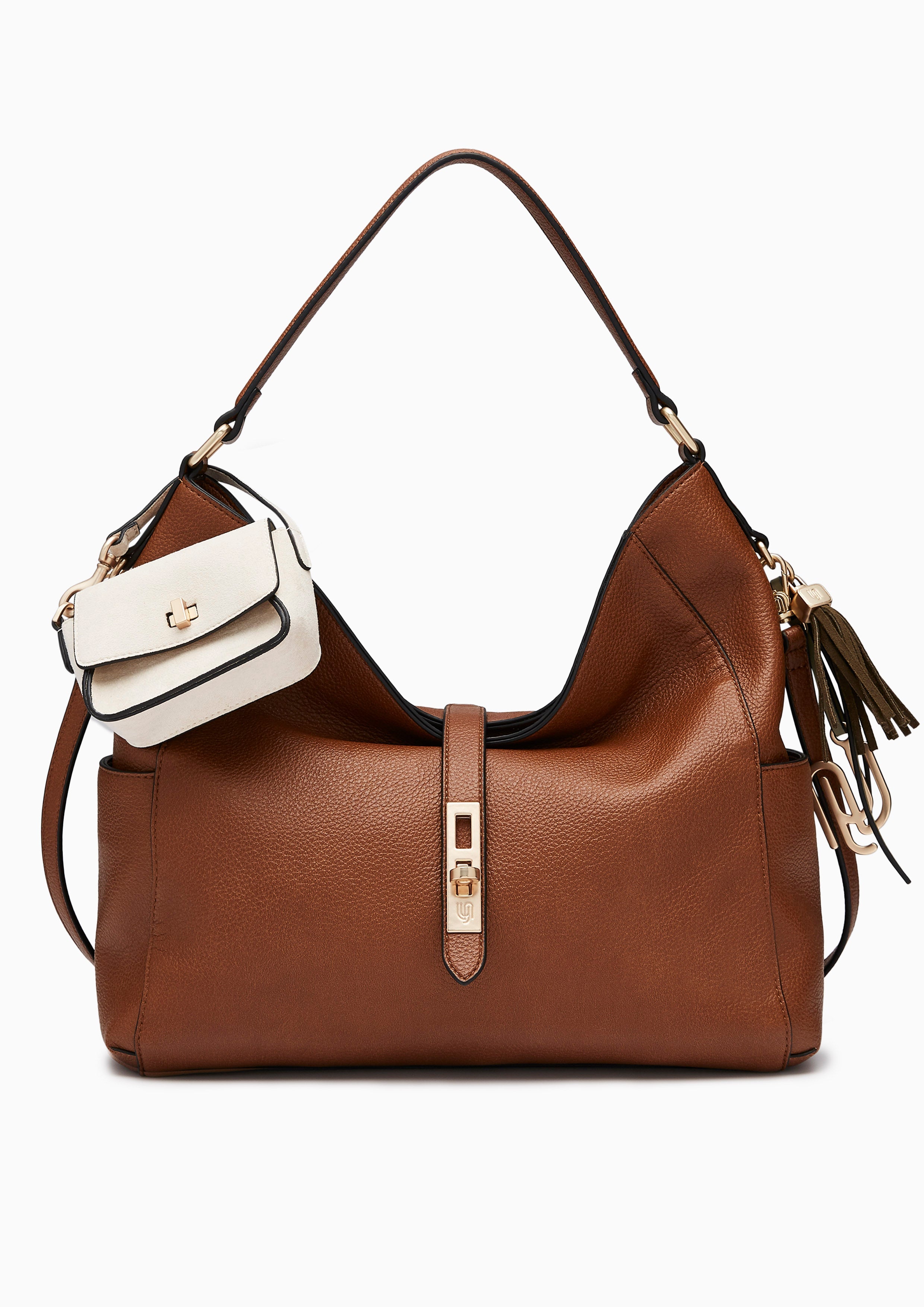 Morra Infinite Hobo M Shoulder Bag - Tan