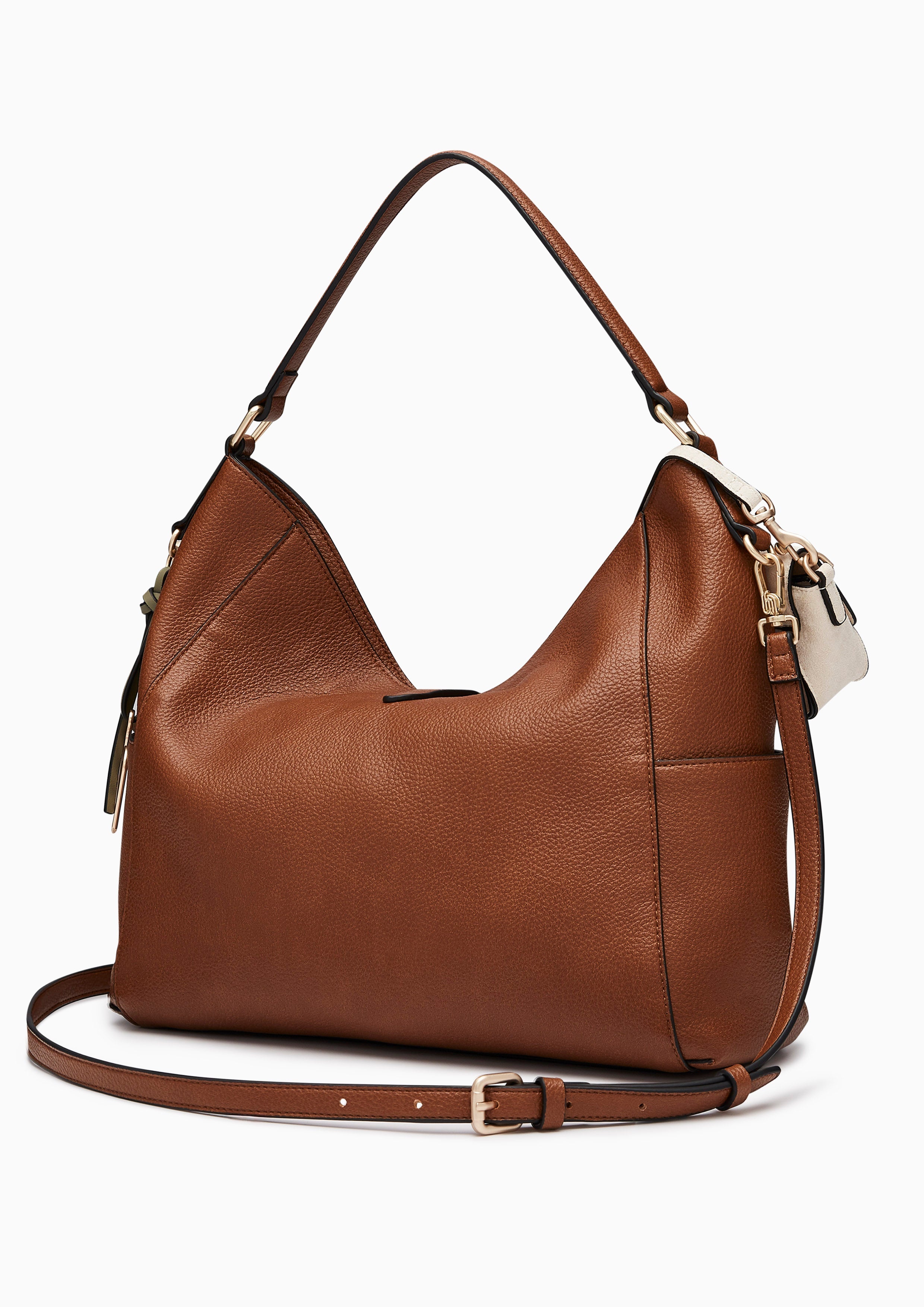 Morra Infinite Hobo M Shoulder Bag - Tan