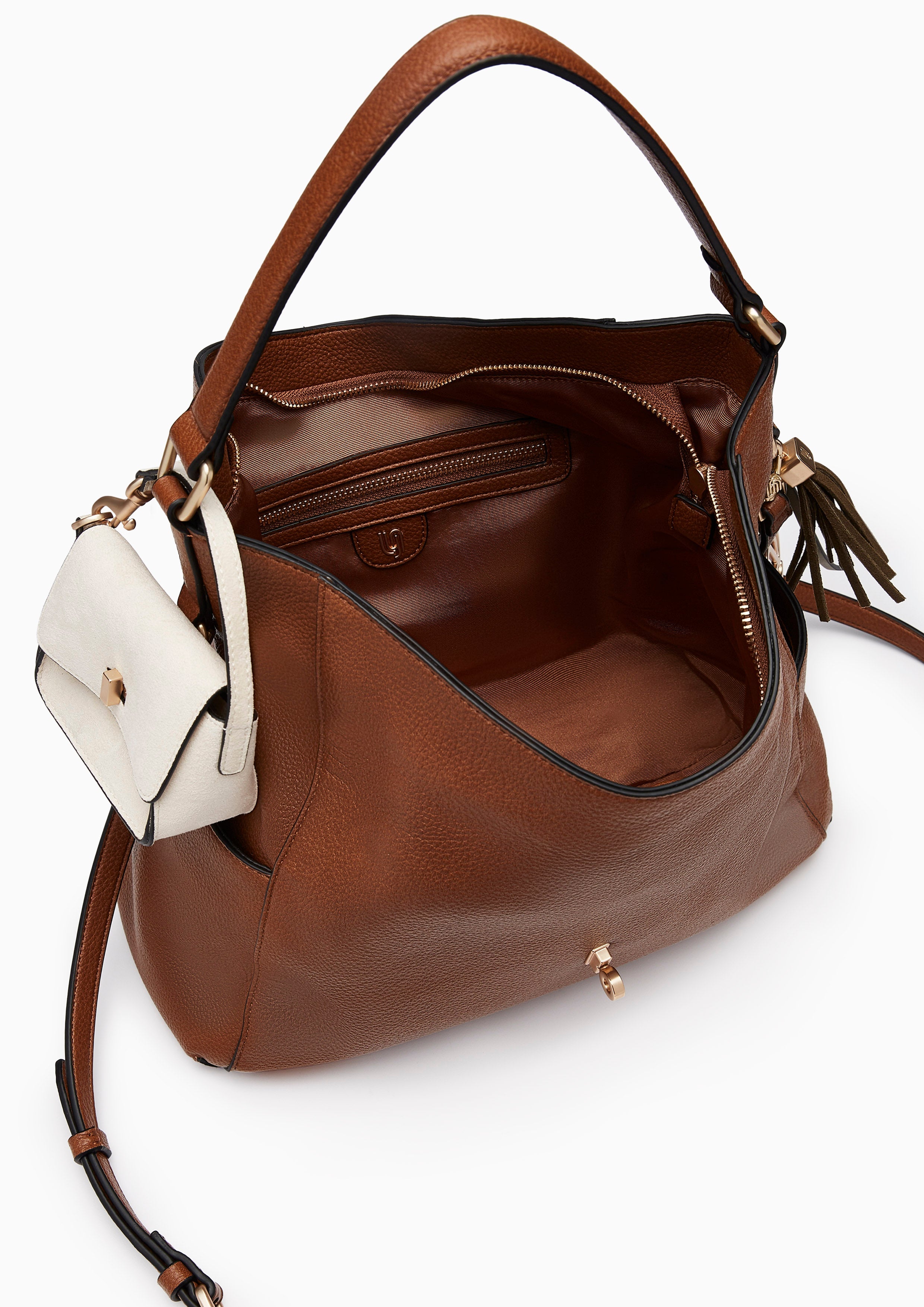 Morra Infinite Hobo M Shoulder Bag - Tan