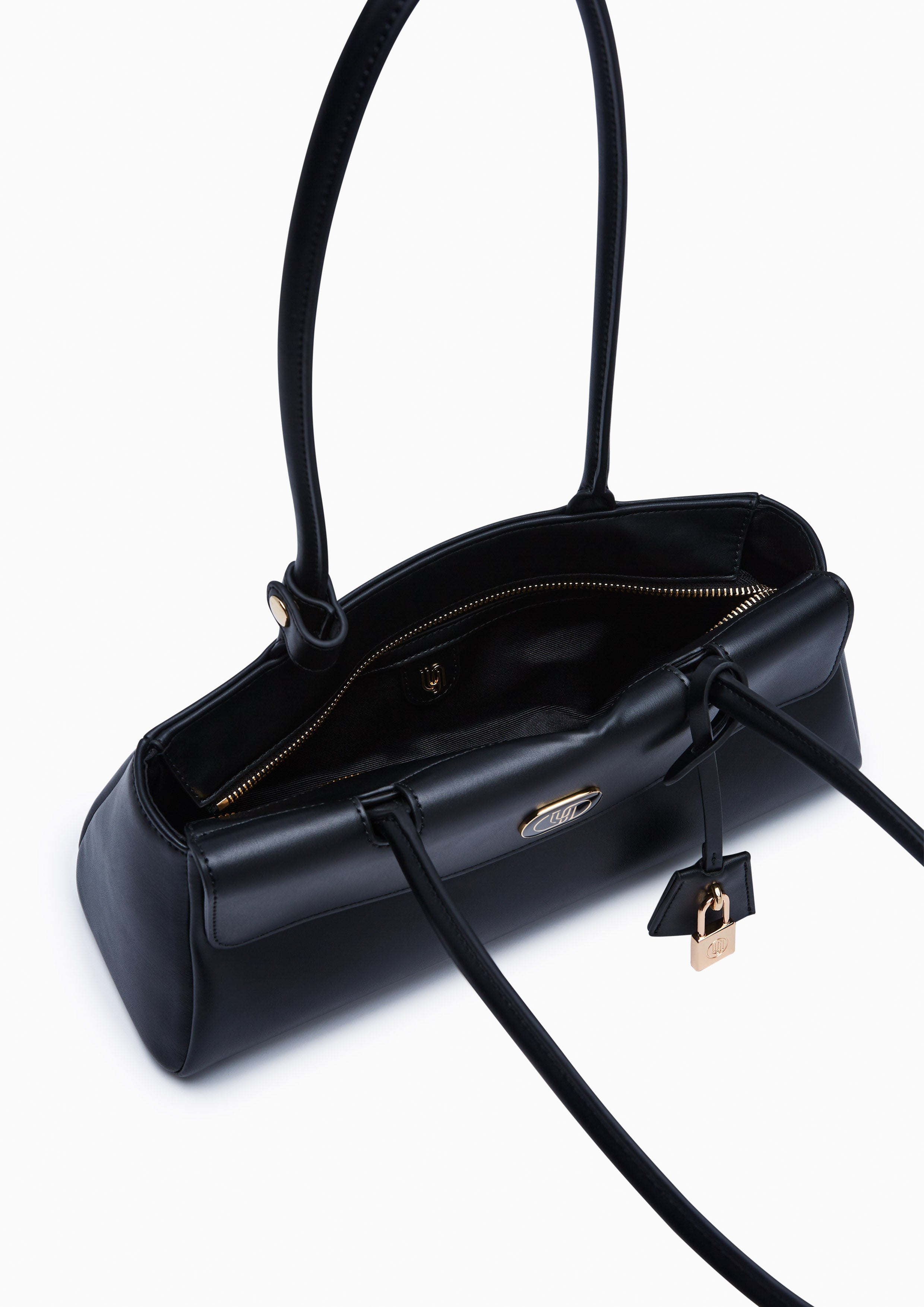 Ember Long M Shoulder Bag - Black