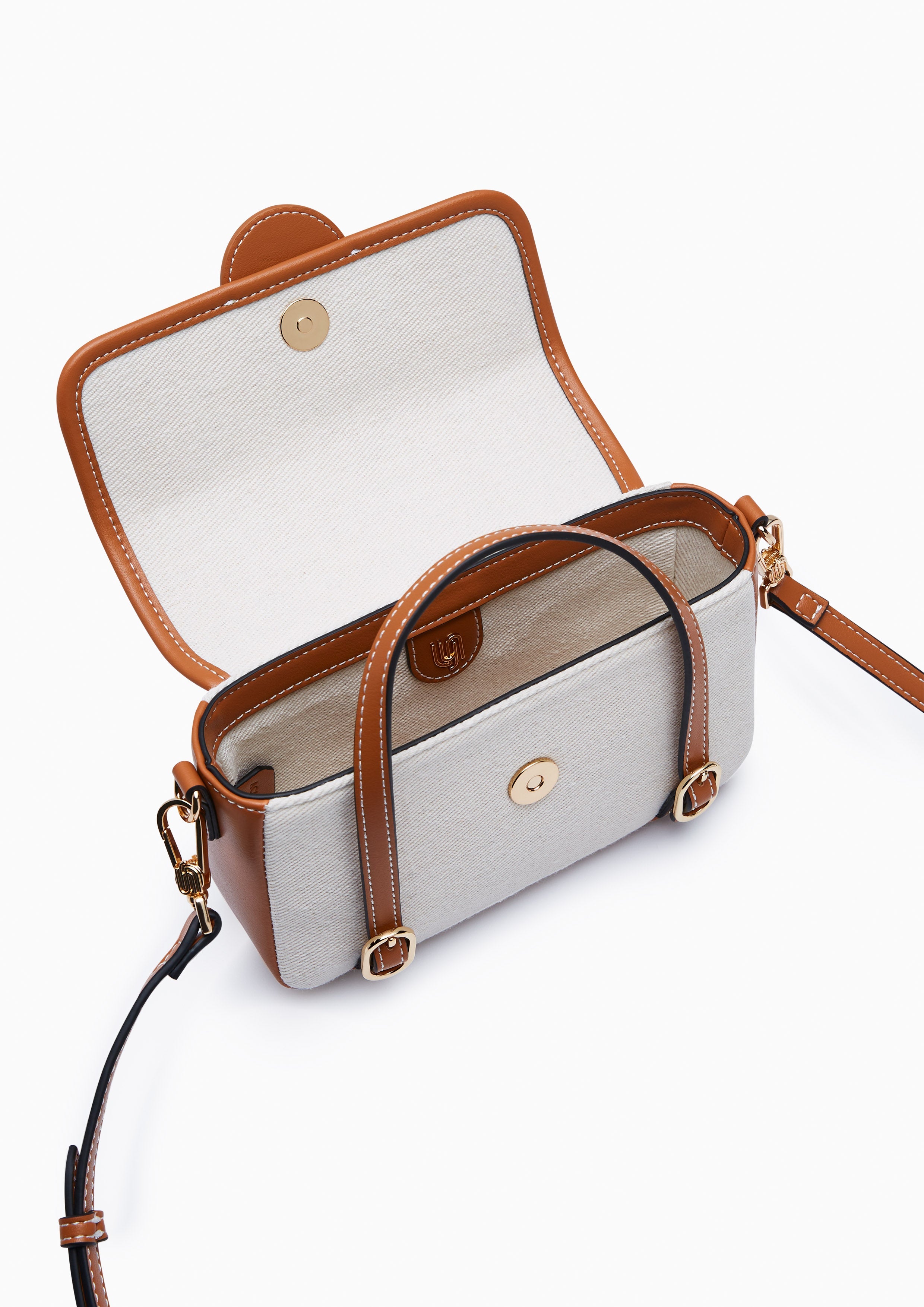 Malala S Crossbody Bag - Beige