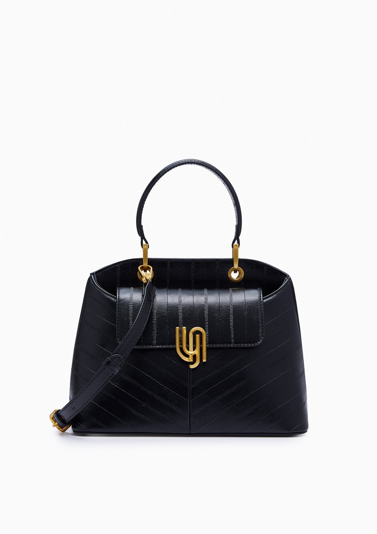 Cleo Top Handle M Handbag - Black