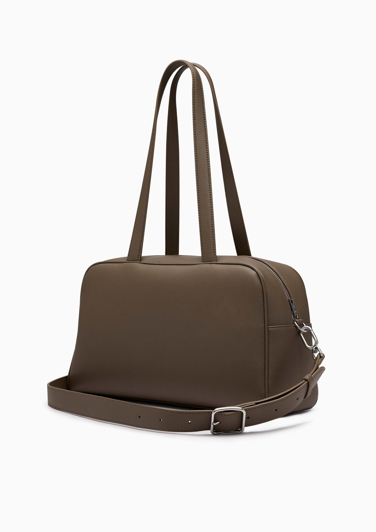 Tyler Infinite L Shoulder Bag - Dark Printed Grey