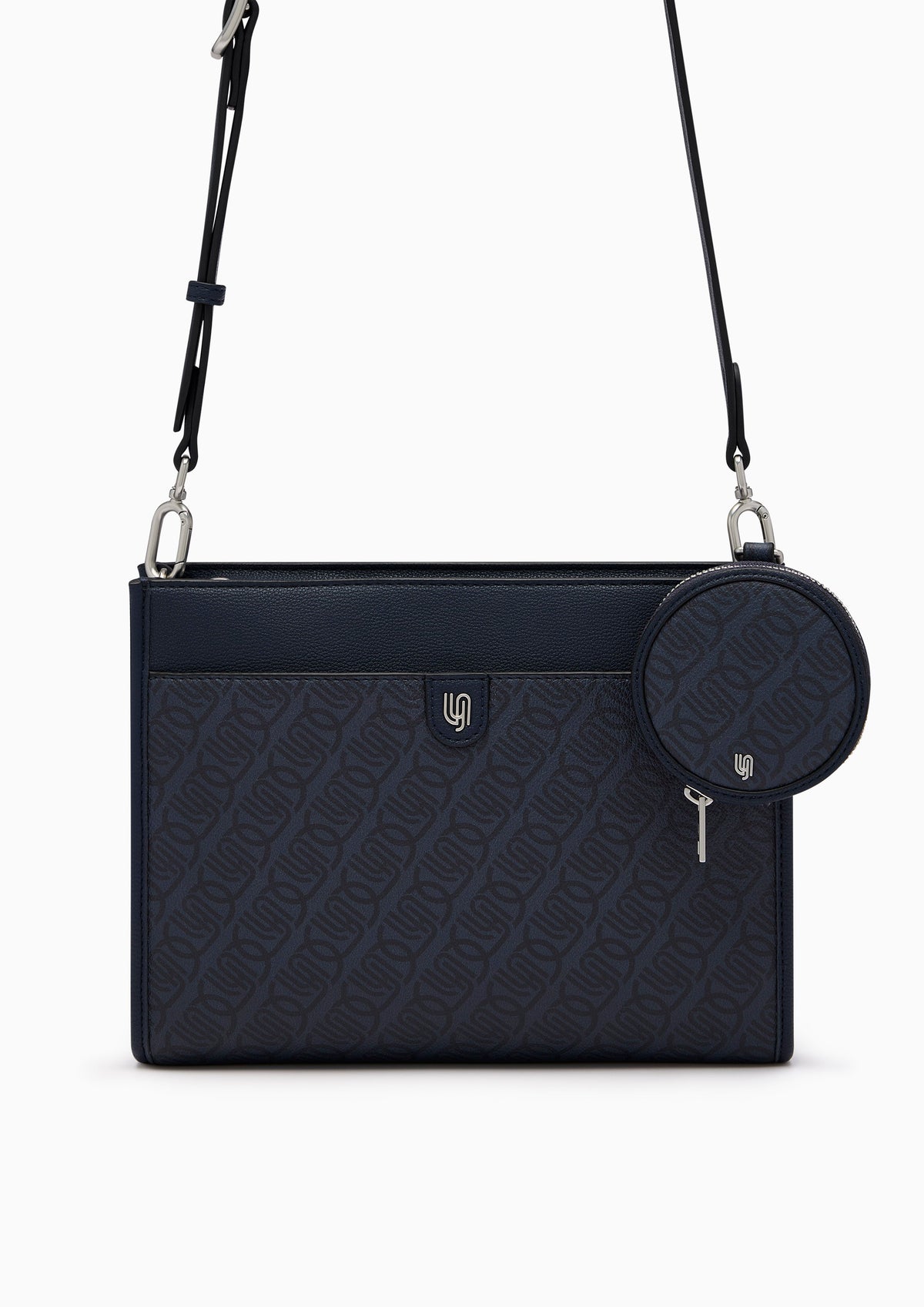 Tyler Infinite Cluth M Crossbody Bag - Printed Navy