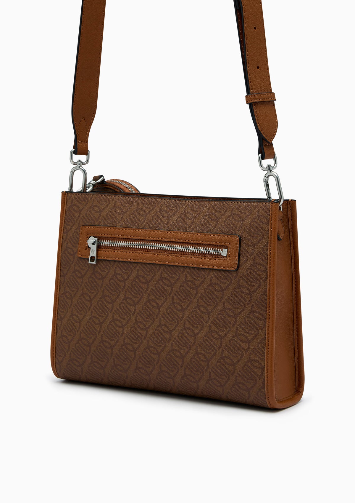Tyler Infinite Cluth M Crossbody Bag - Printed Tan