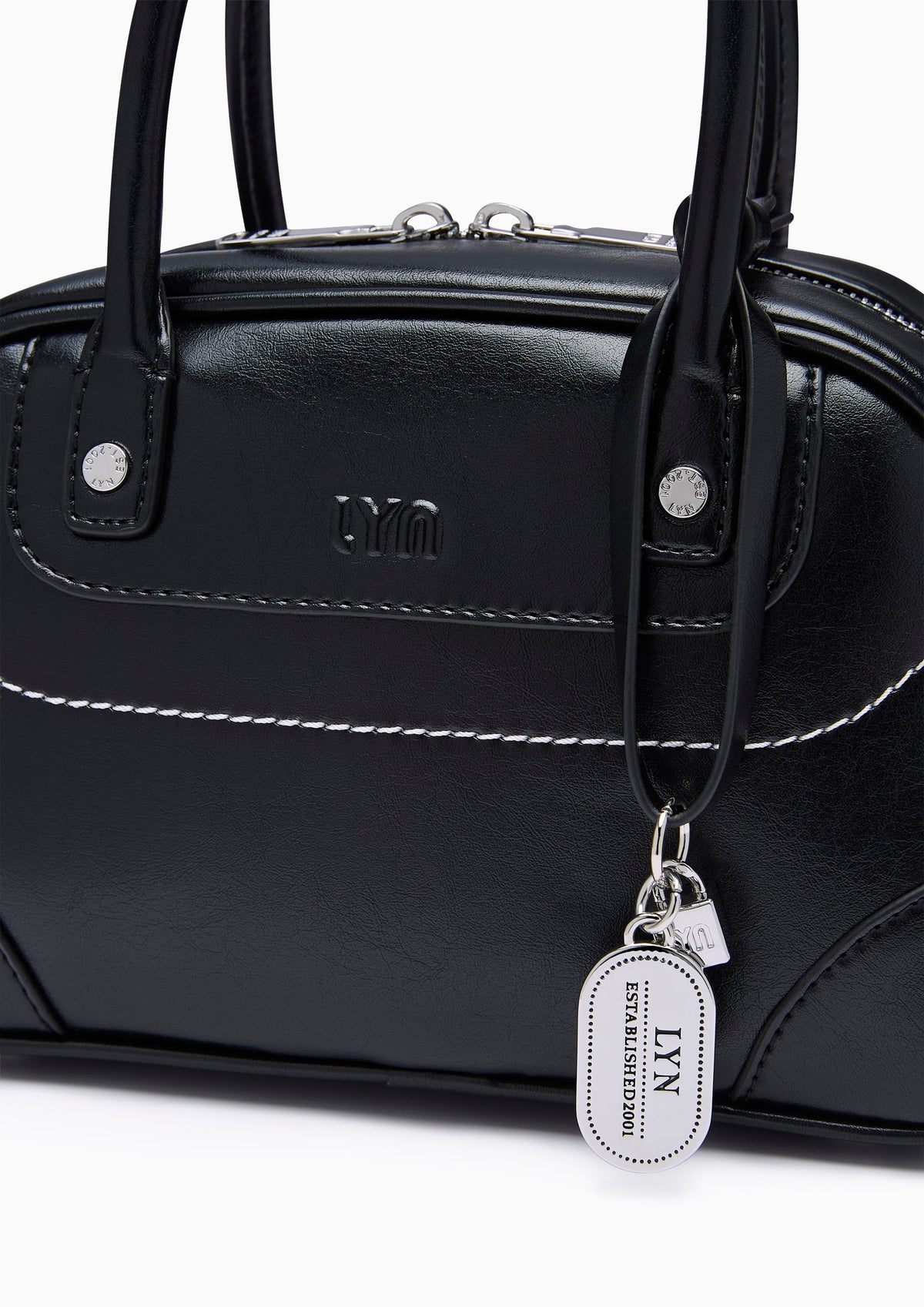 Puppis M Handbag - Black