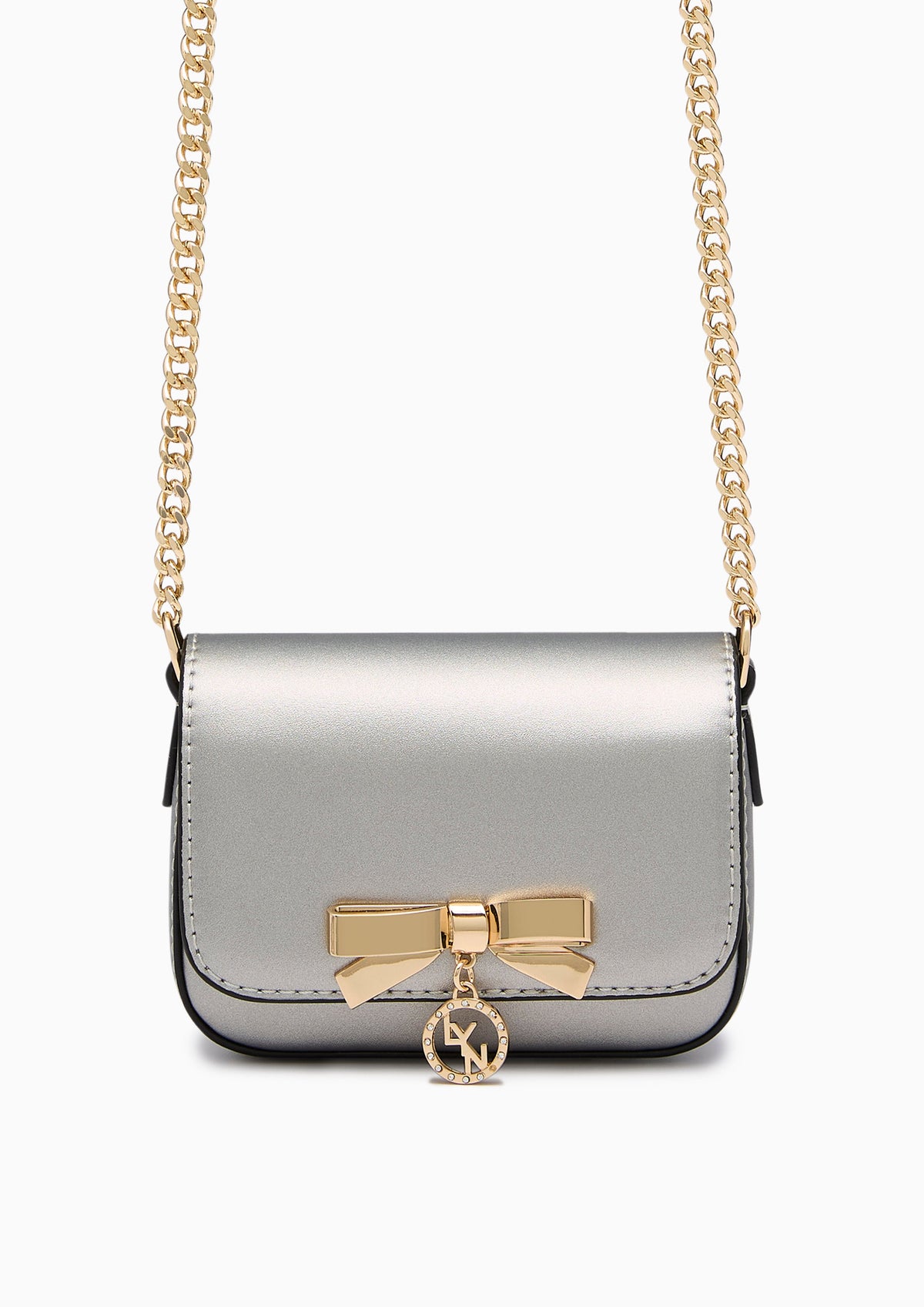 Brina Mini Crossbody Bag - Silver