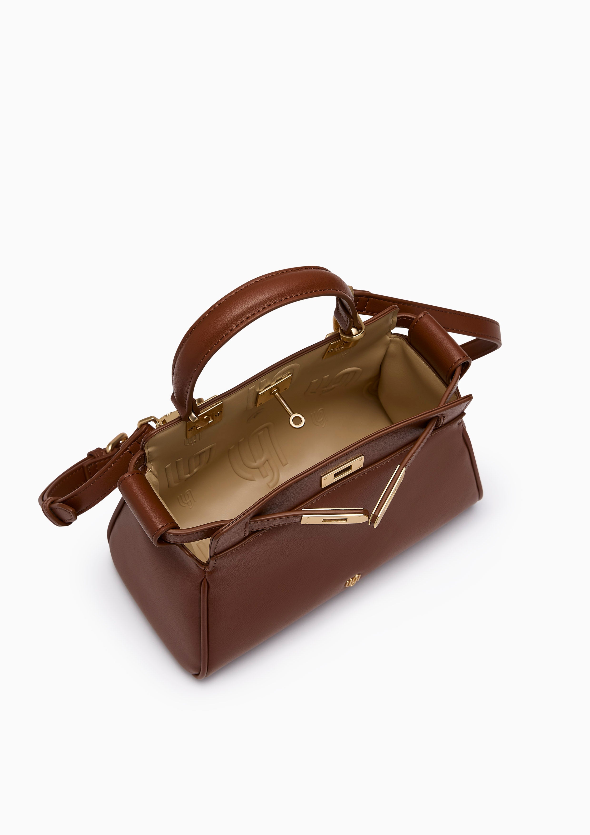 Margot Infinite Top Handle S Handbag - Tan