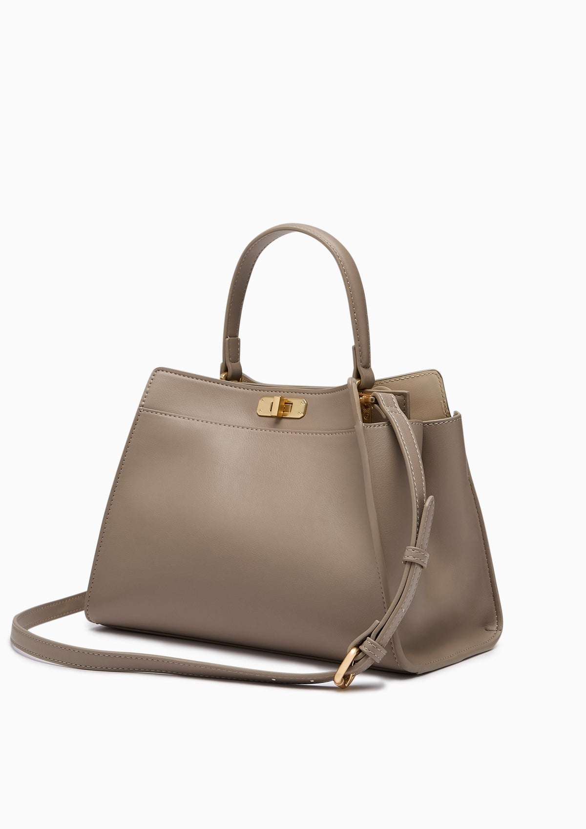 Margot Infinite Top Handle M Handbag - Taupe
