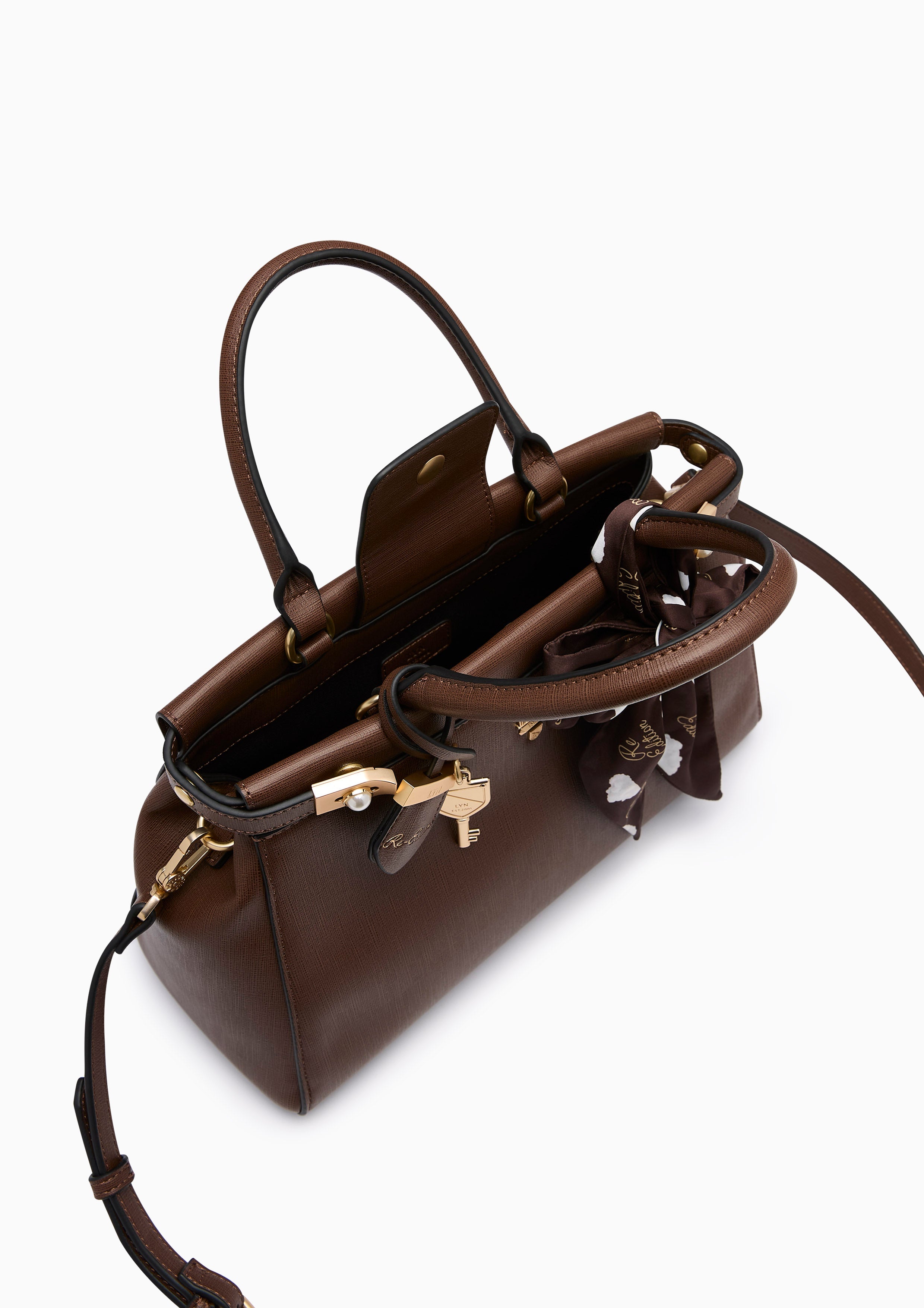 Re-Ed Lady Flawless L Handbag - Dark Brown
